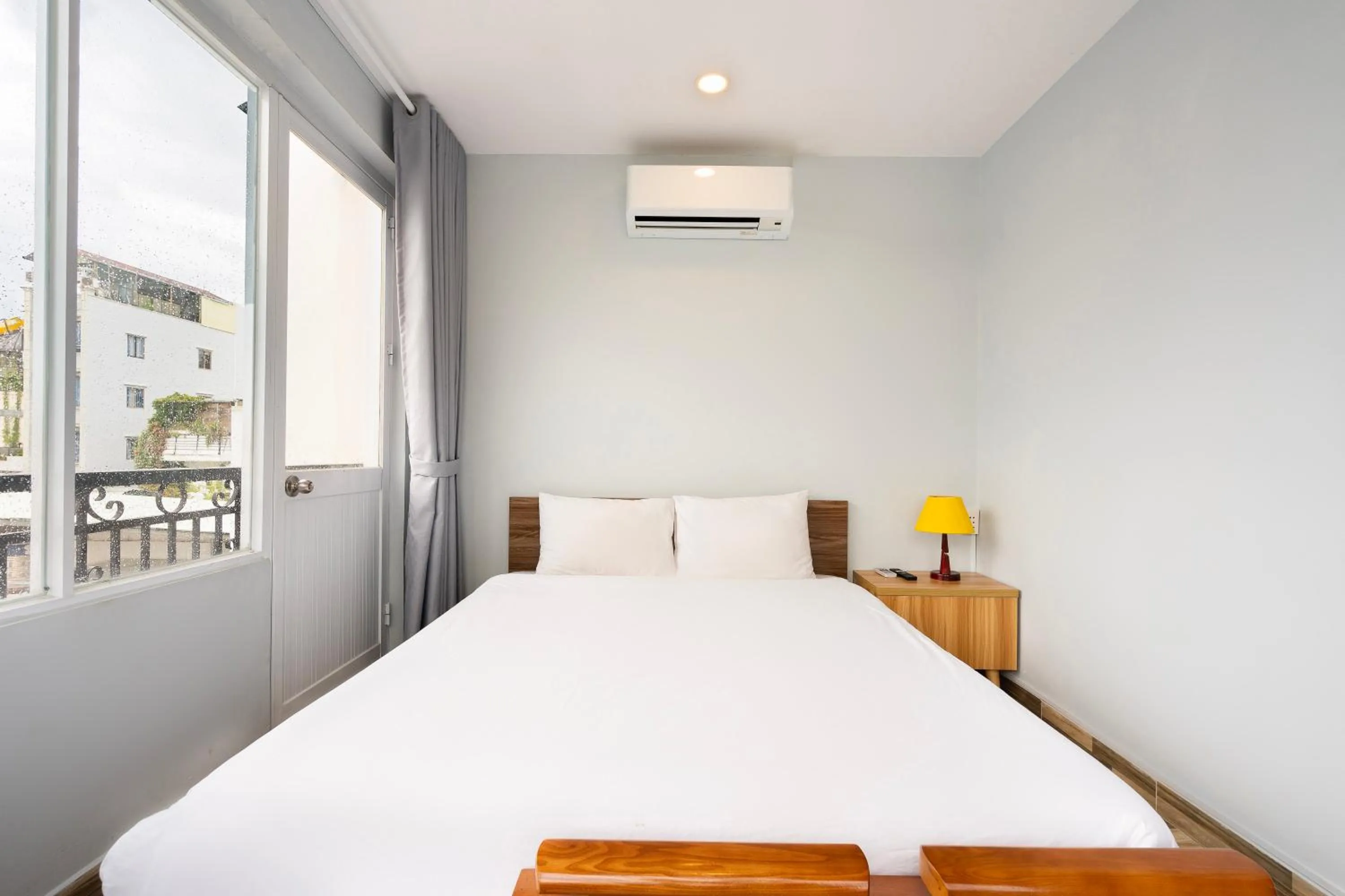 Bed in Ahu Hotel & Apartment