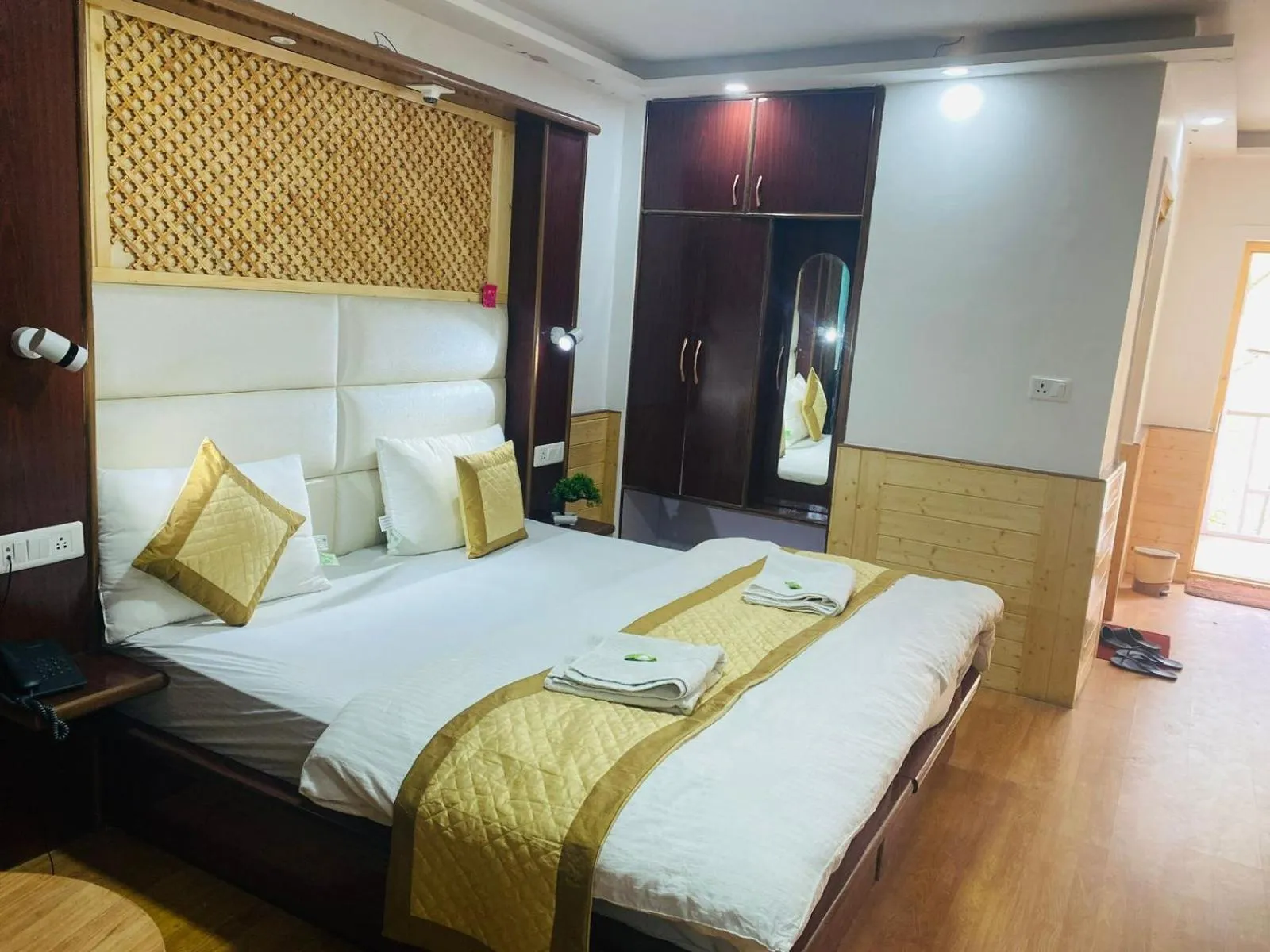 Bed in SIT Hotel Ladakh Horizon Leh