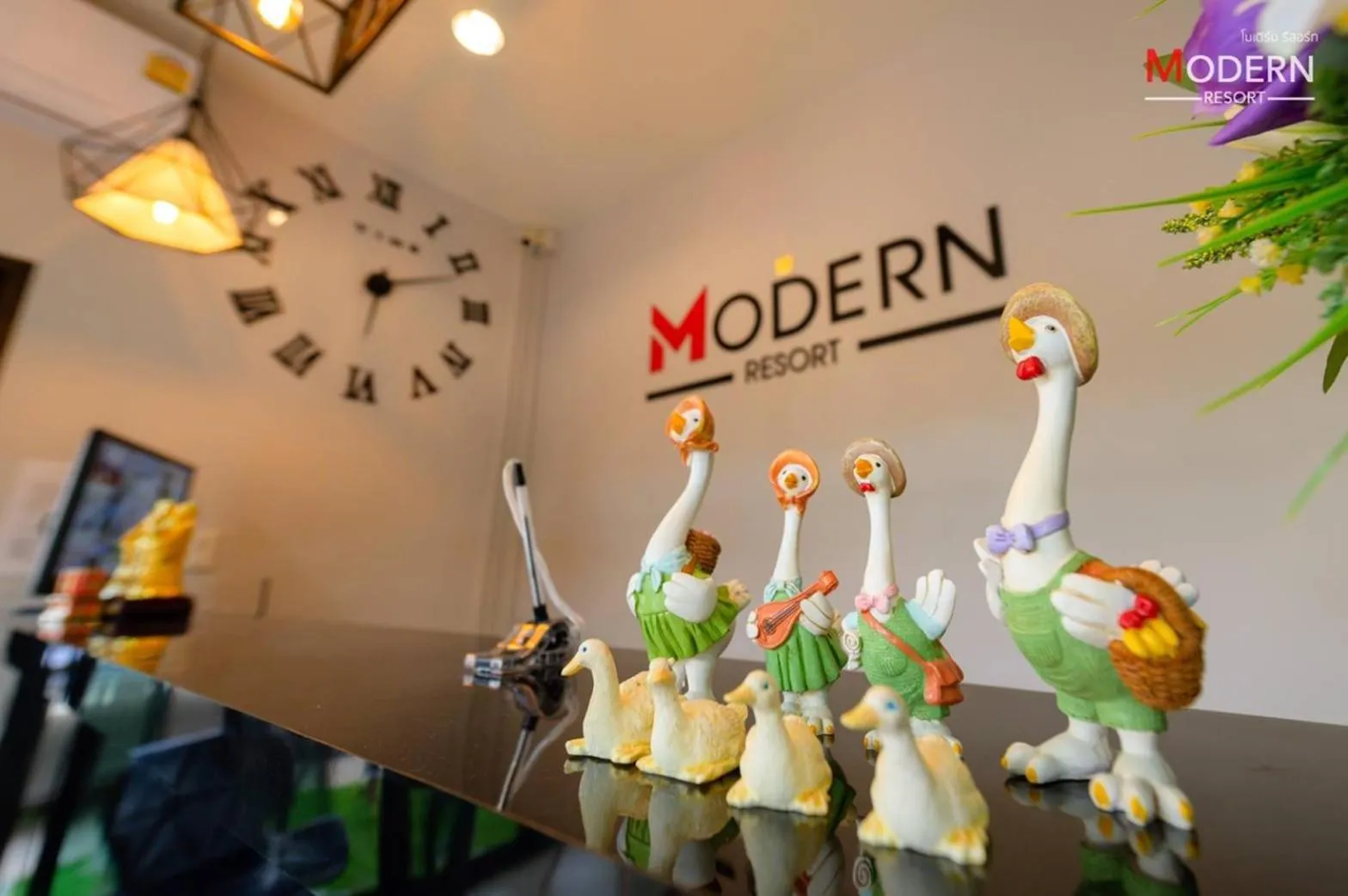 Property logo or sign in Modern Resort