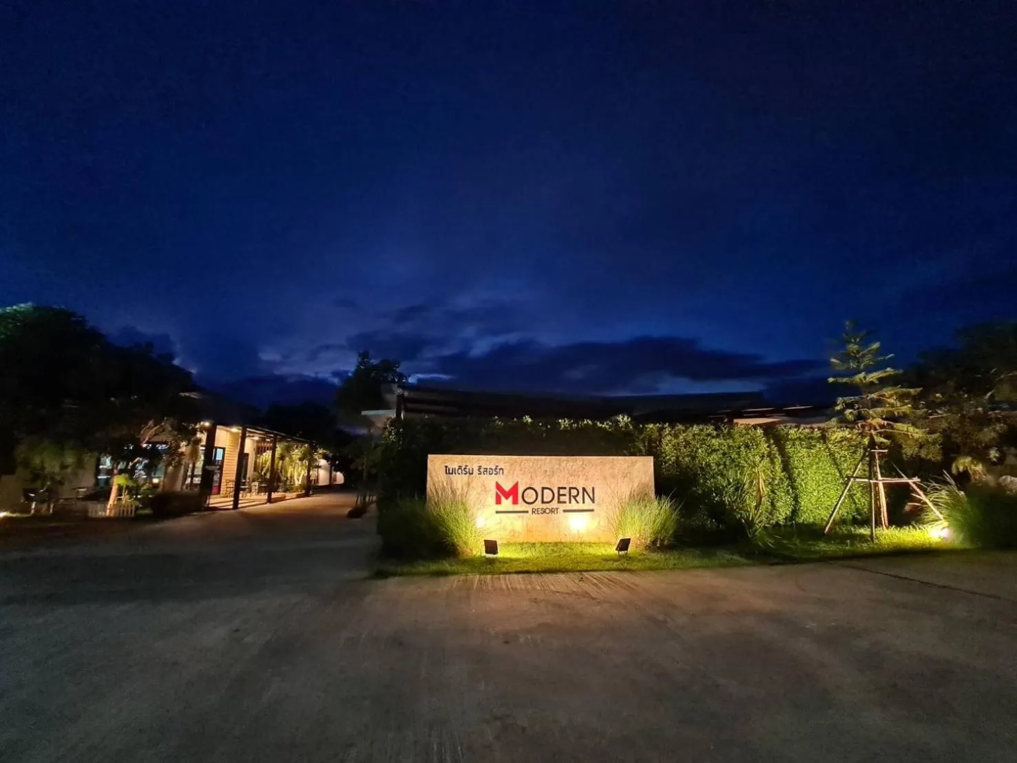 Property building in Modern Resort