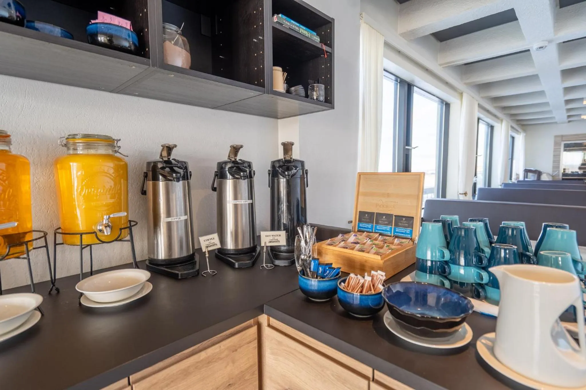 Buffet breakfast in Hótel Laugarbakki