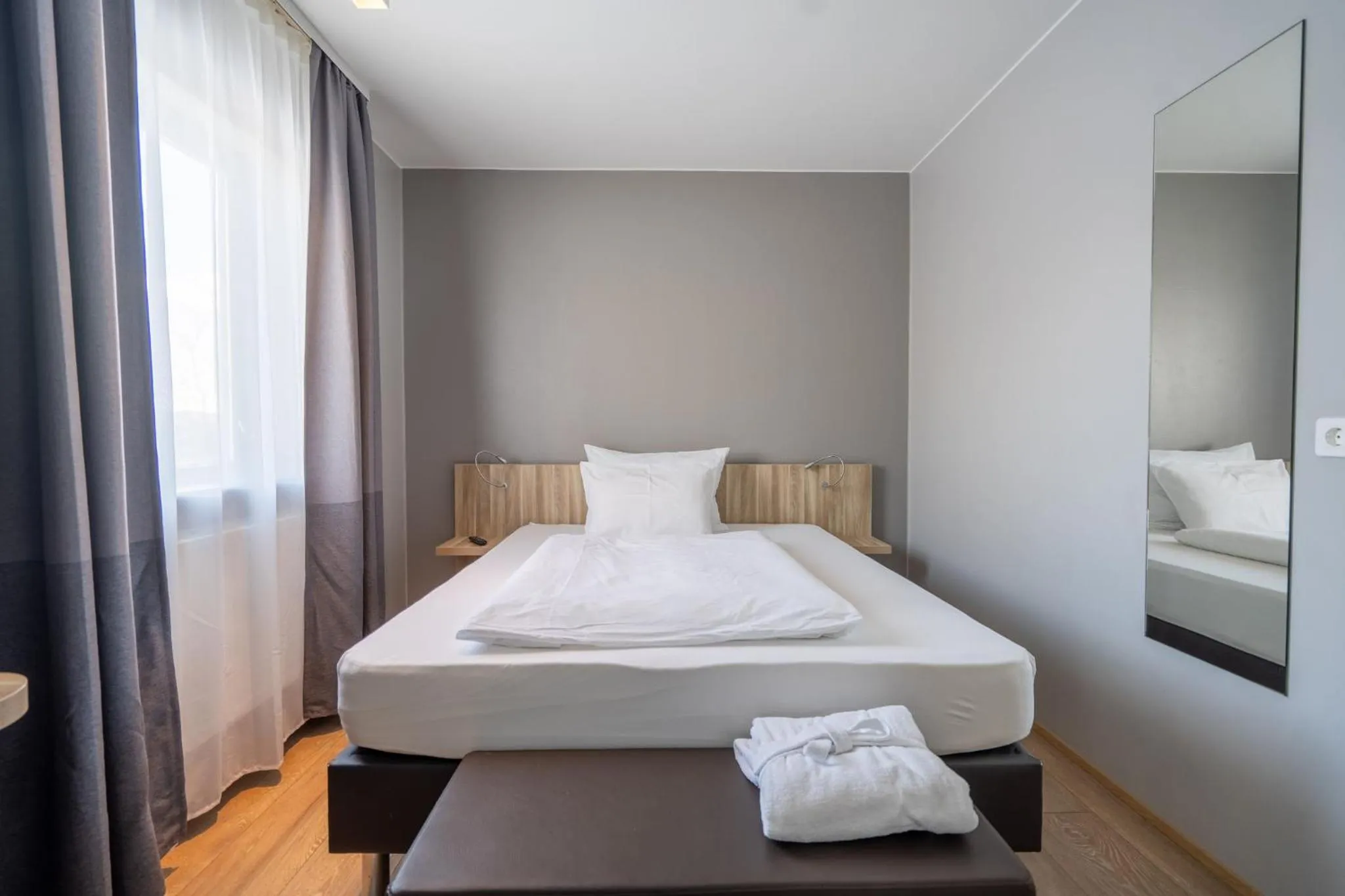 Bedroom, Bed in Hótel Laugarbakki