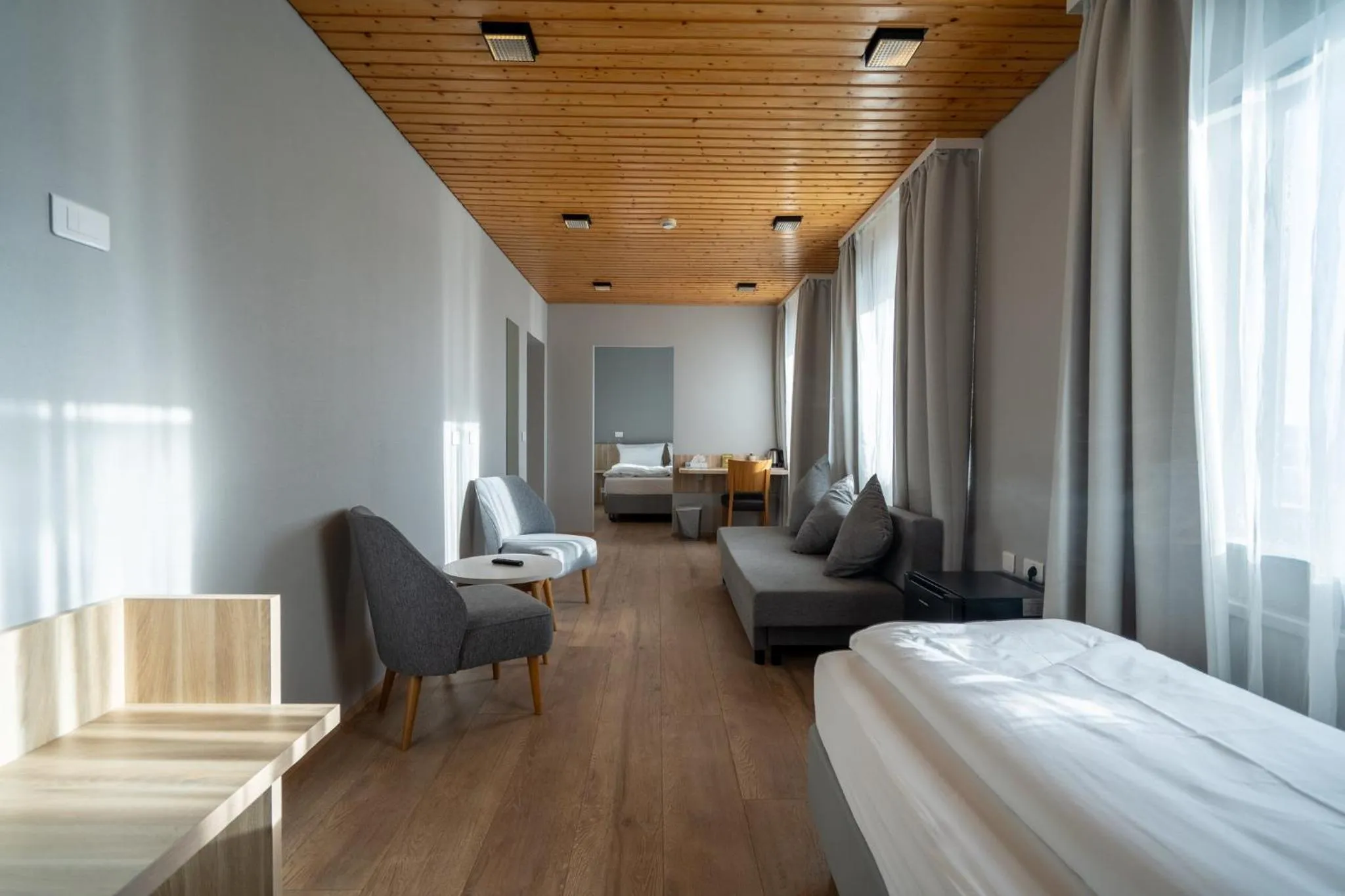 Bedroom, Bed in Hótel Laugarbakki