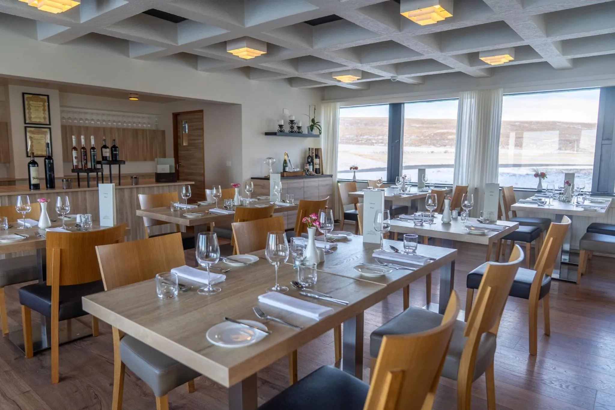 Restaurant/places to eat in Hótel Laugarbakki