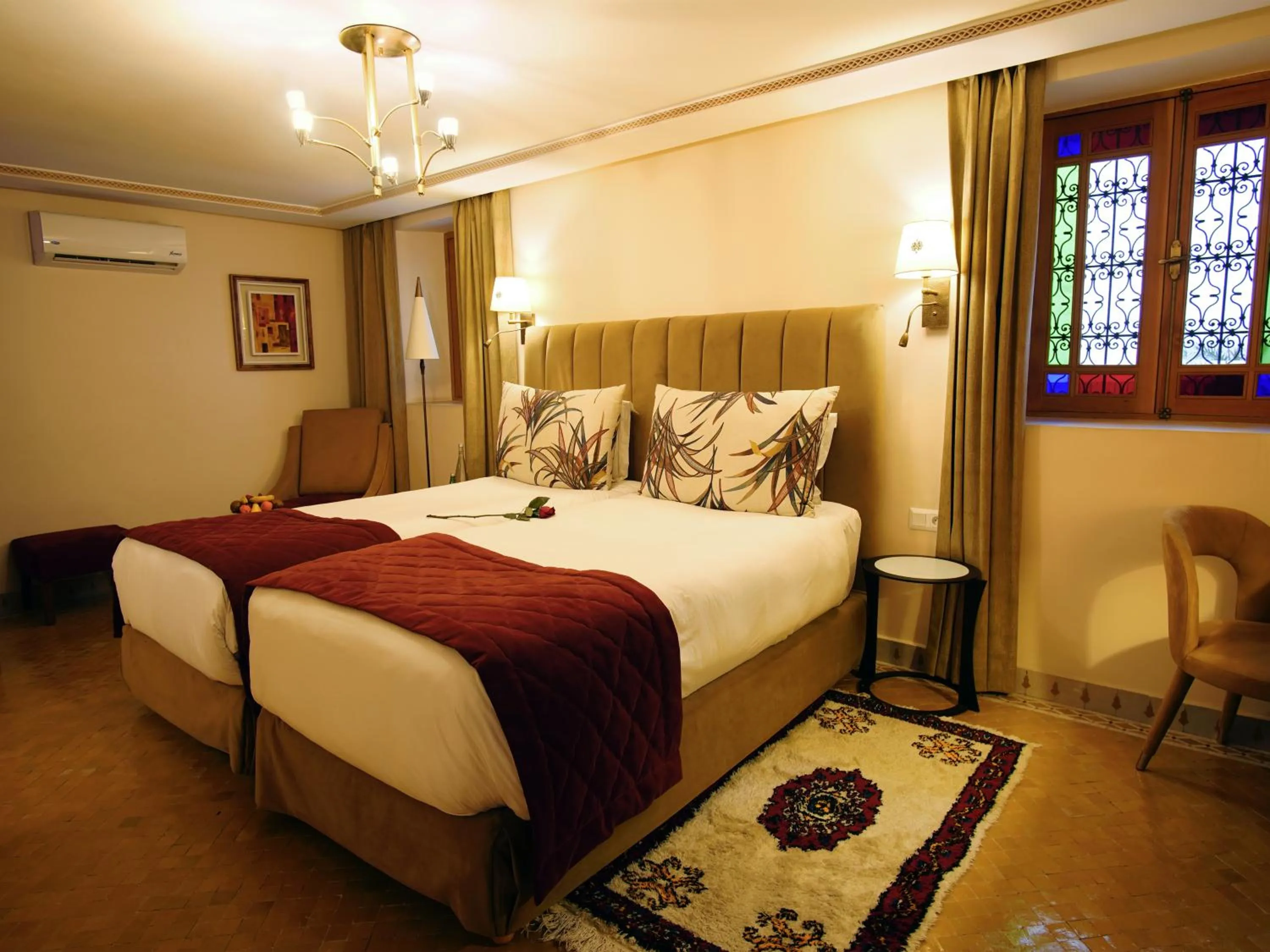 Bed in Riad El Amine Fès - Historic Hotels Worldwide