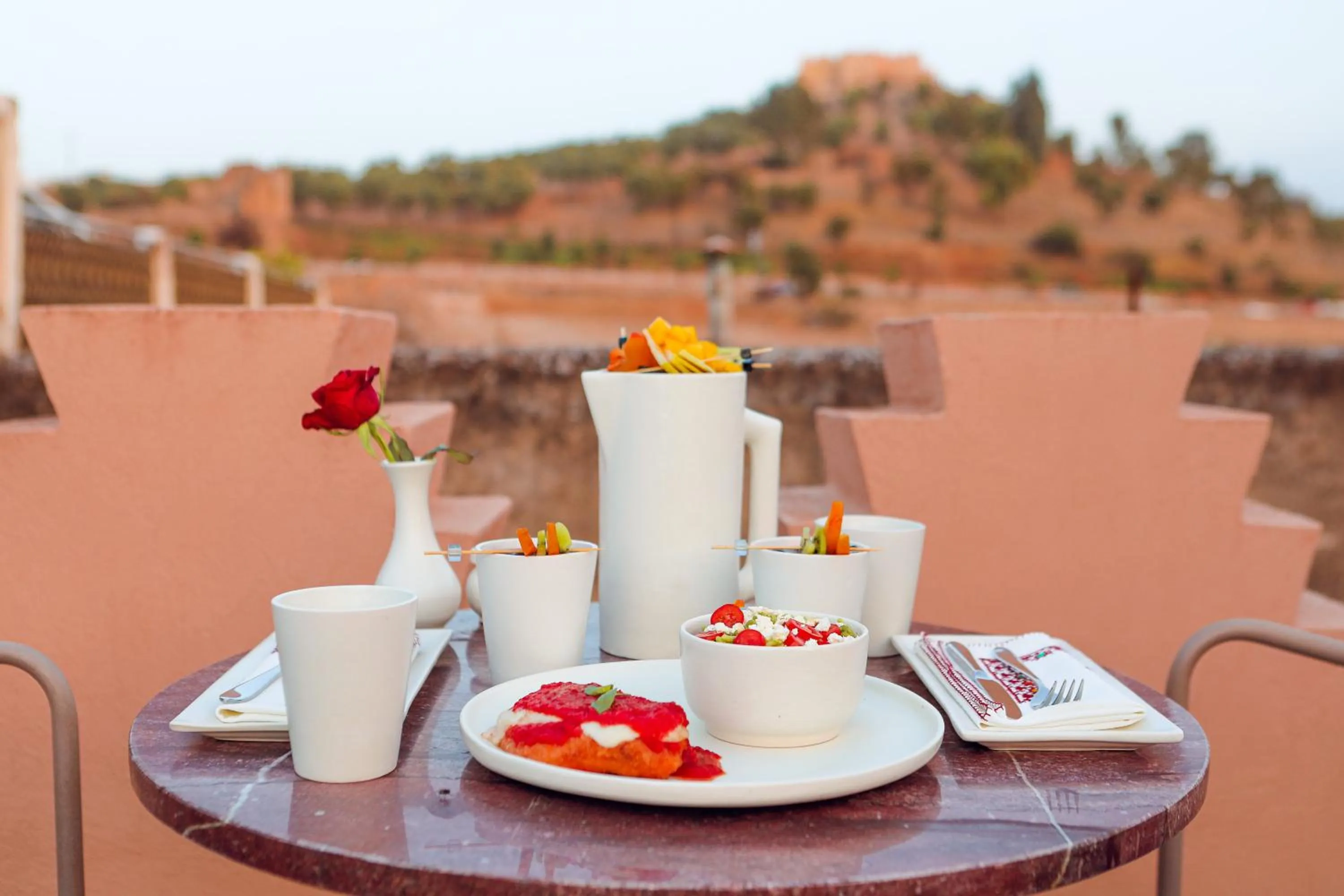 Balcony/Terrace in Riad El Amine Fès - Historic Hotels Worldwide