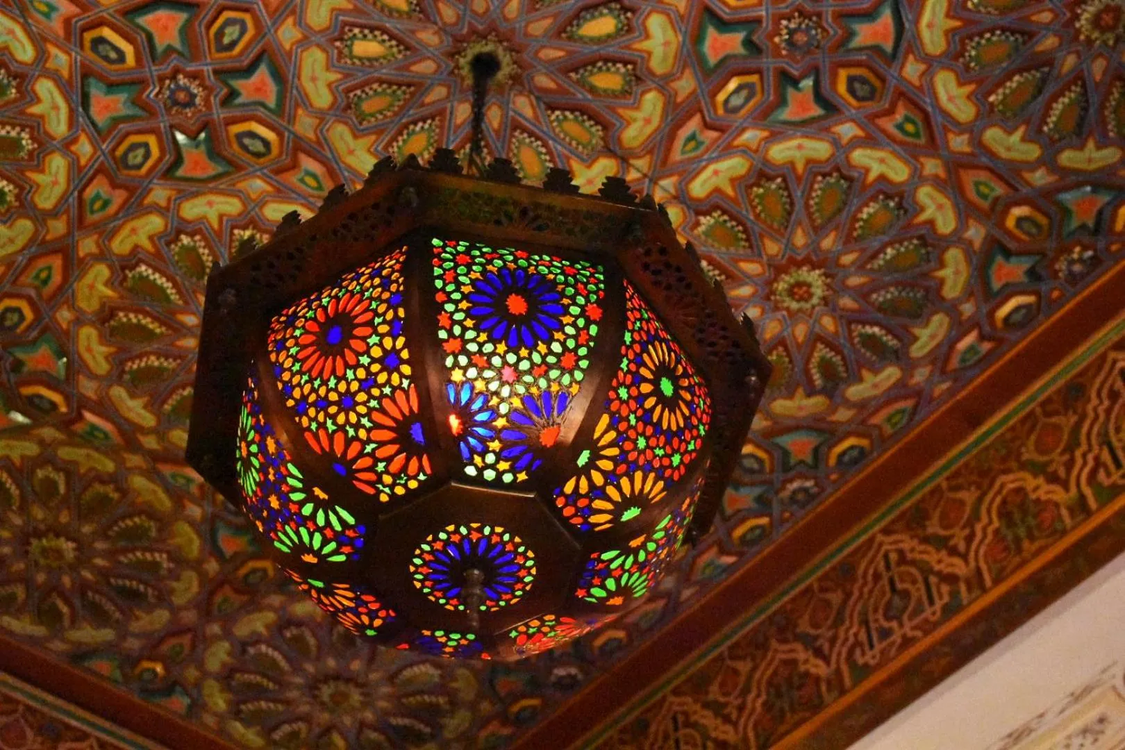 Decorative detail in Riad Yacout
