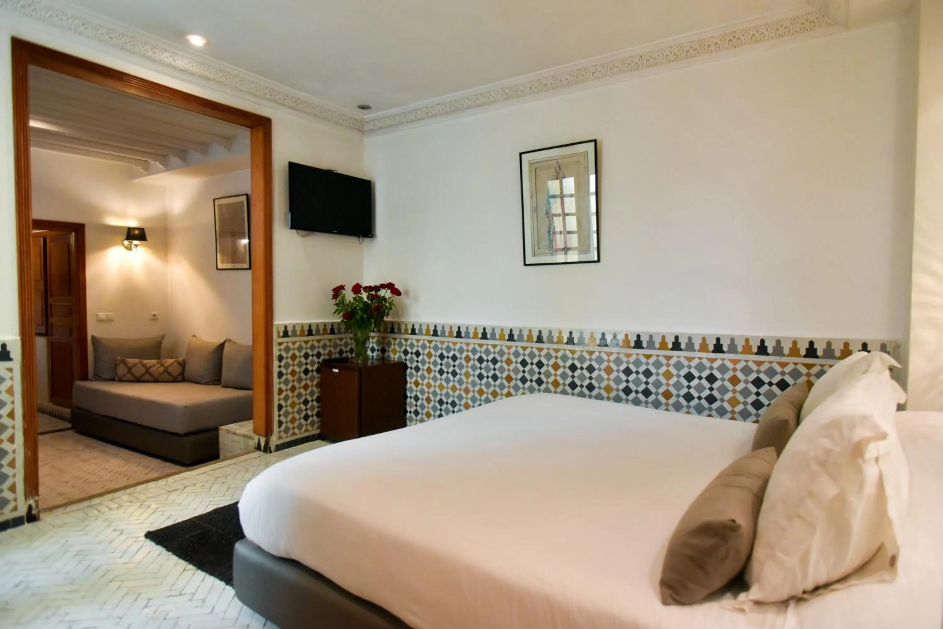 Photo of the whole room, Bed in Riad Yacout