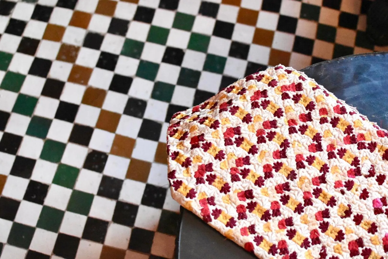 Decorative detail in Riad Yacout