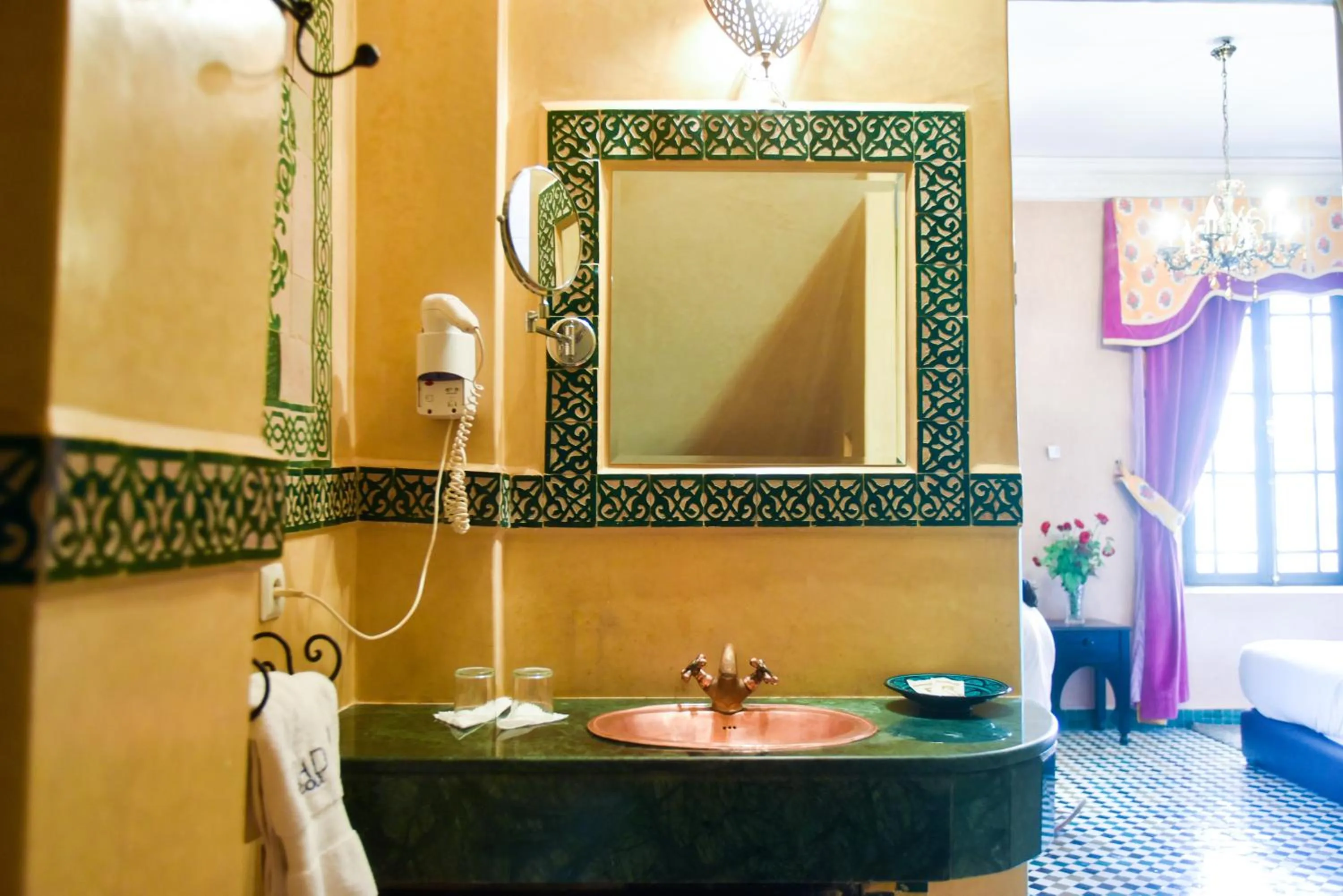 Bathroom in Riad Yacout