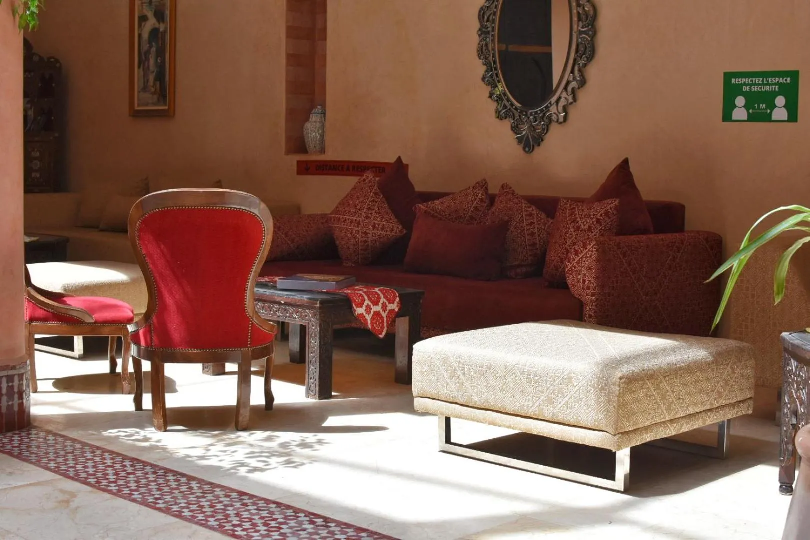 Patio in Riad Yacout