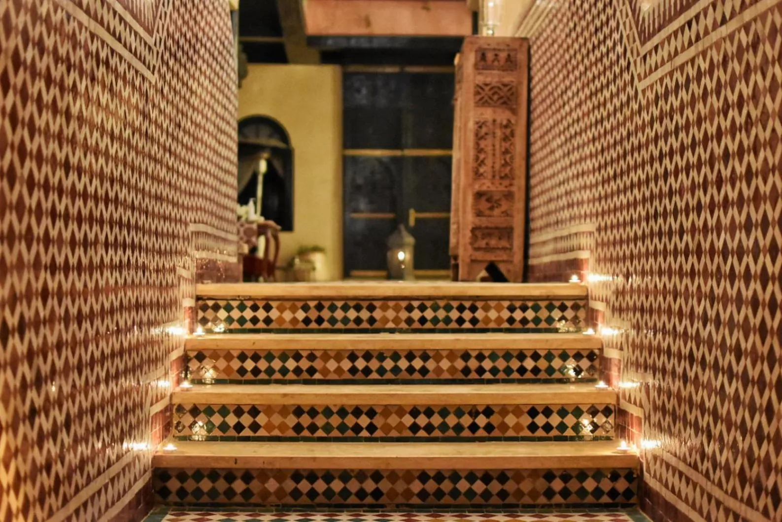 Facade/entrance in Riad Yacout