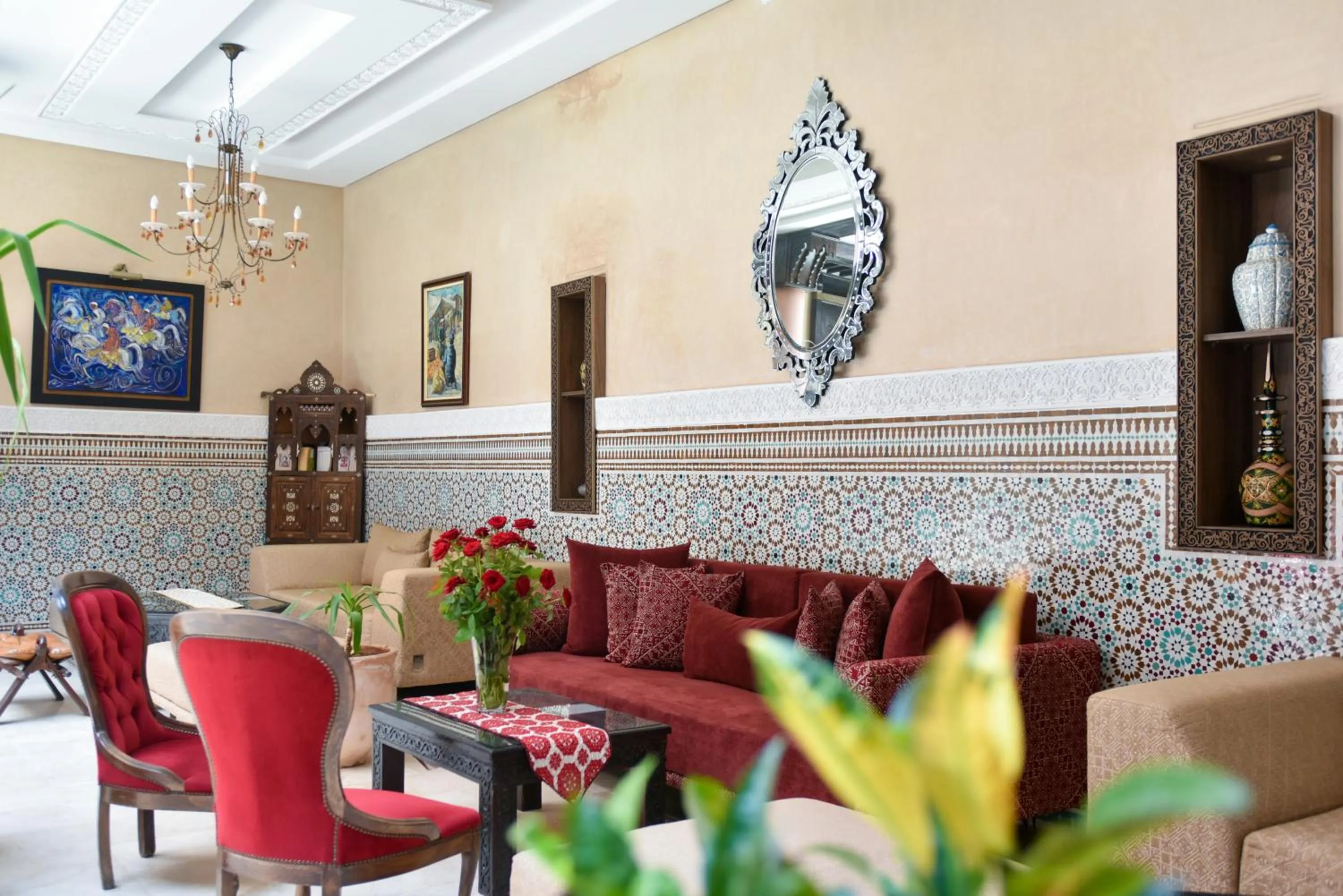 Patio in Riad Yacout