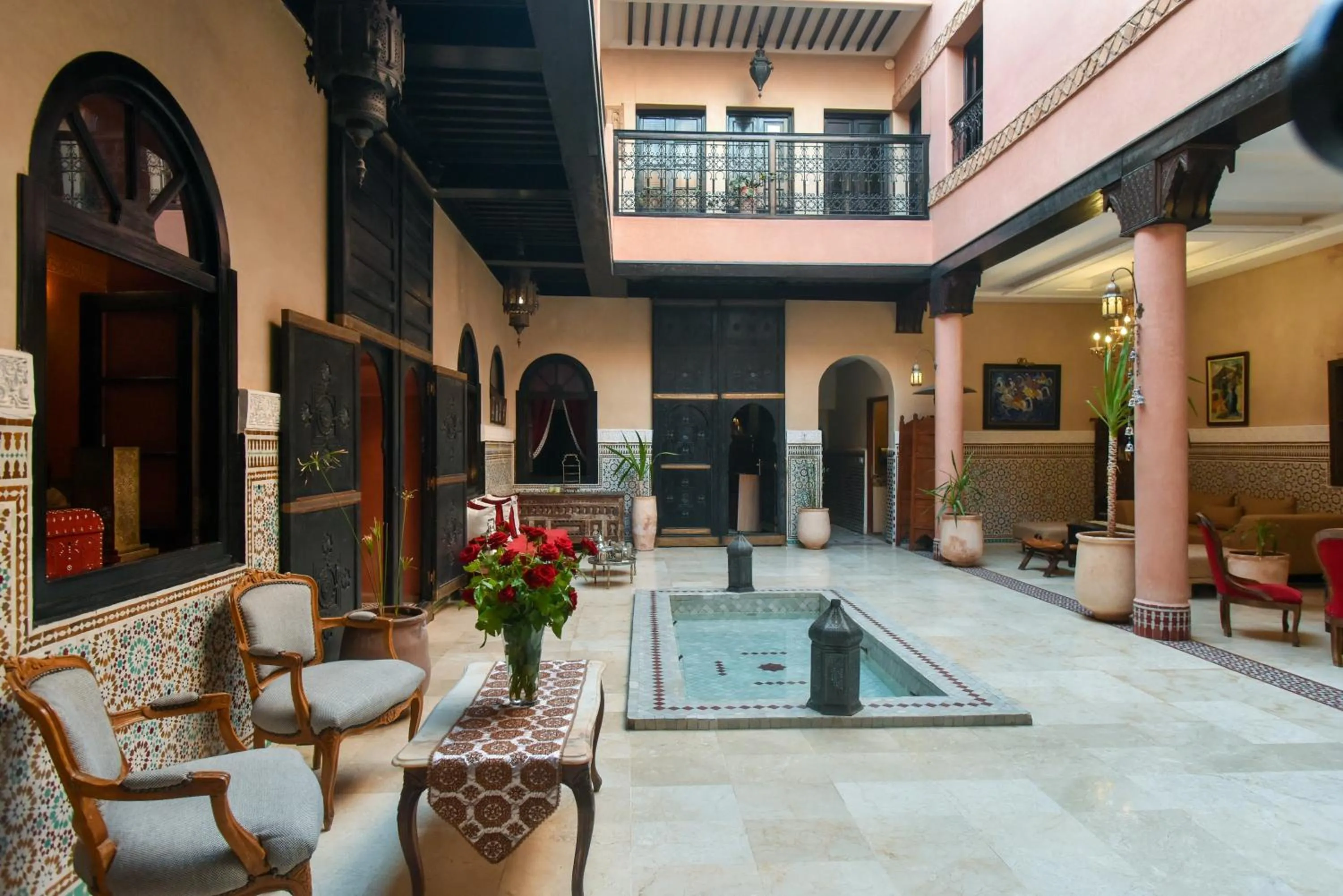 Patio in Riad Yacout