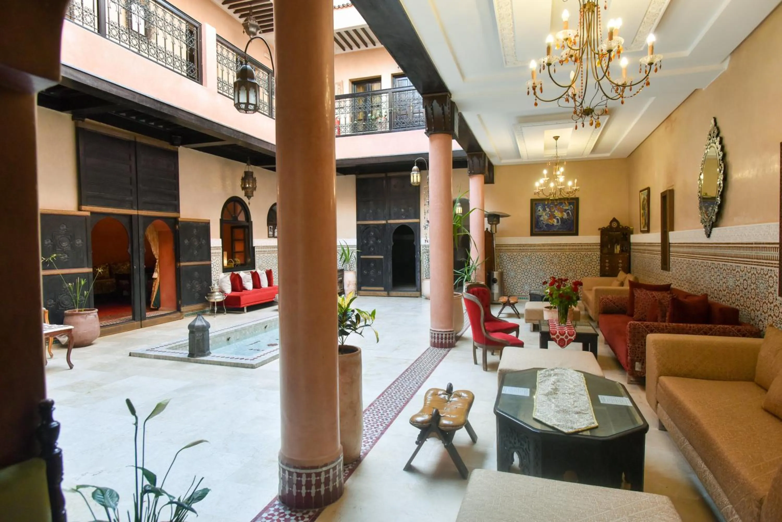 Patio in Riad Yacout