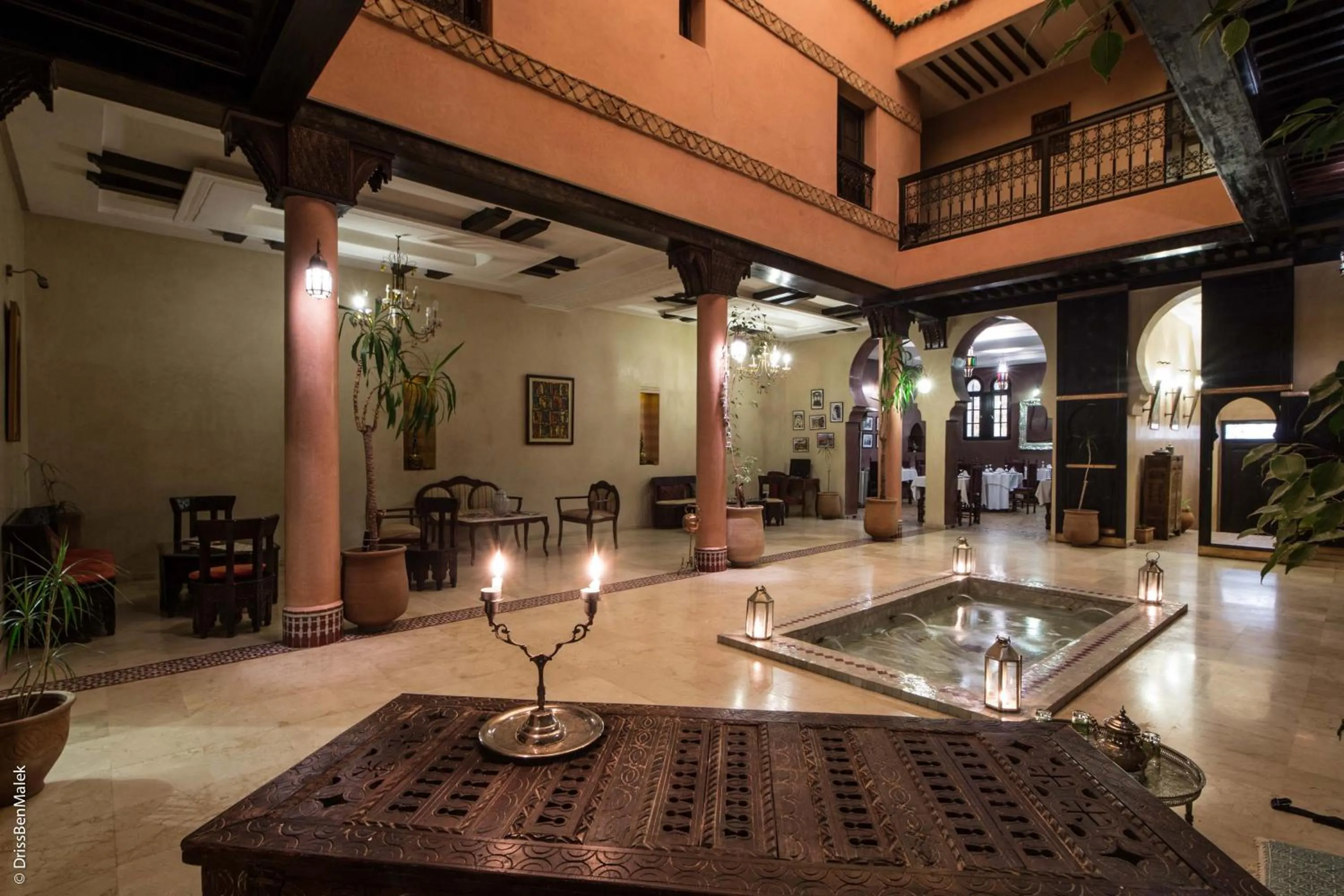 Lobby or reception in Riad Yacout