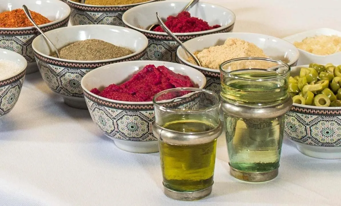 Food and drinks in Riad Yacout