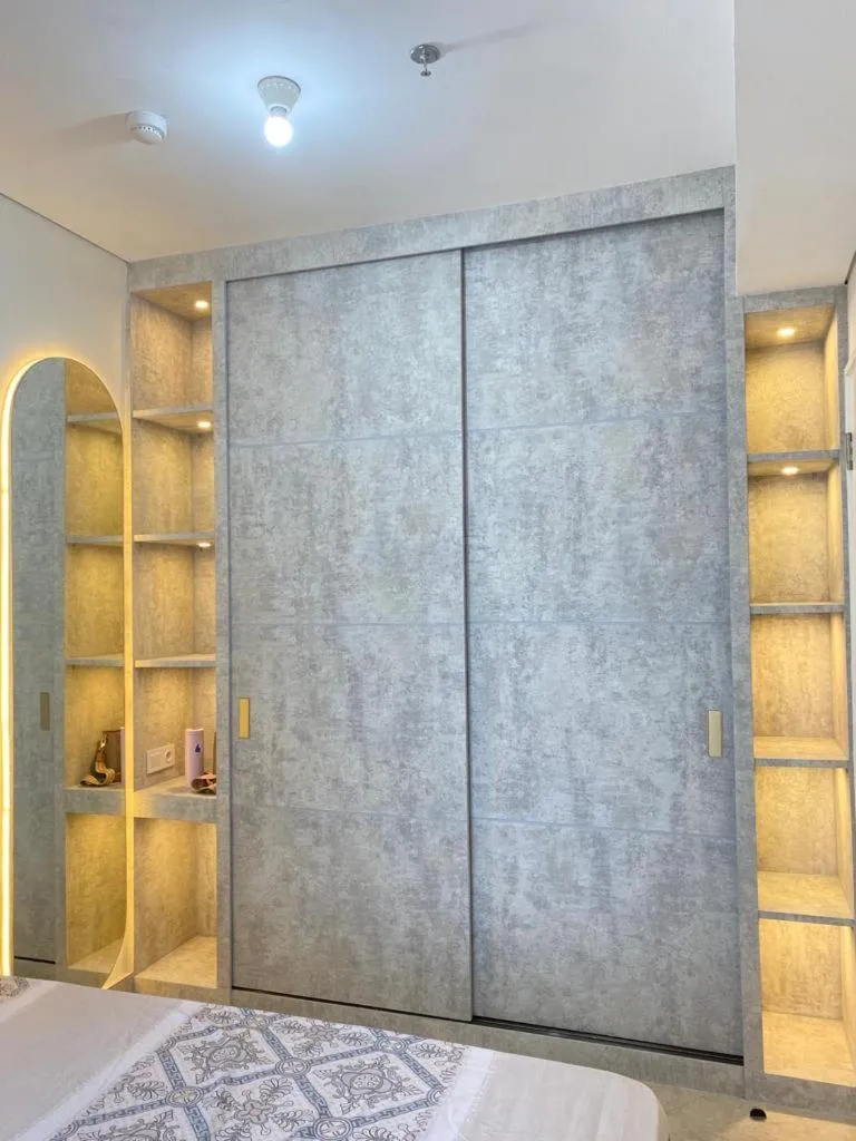 wardrobe in Apartment Podomoro Medan