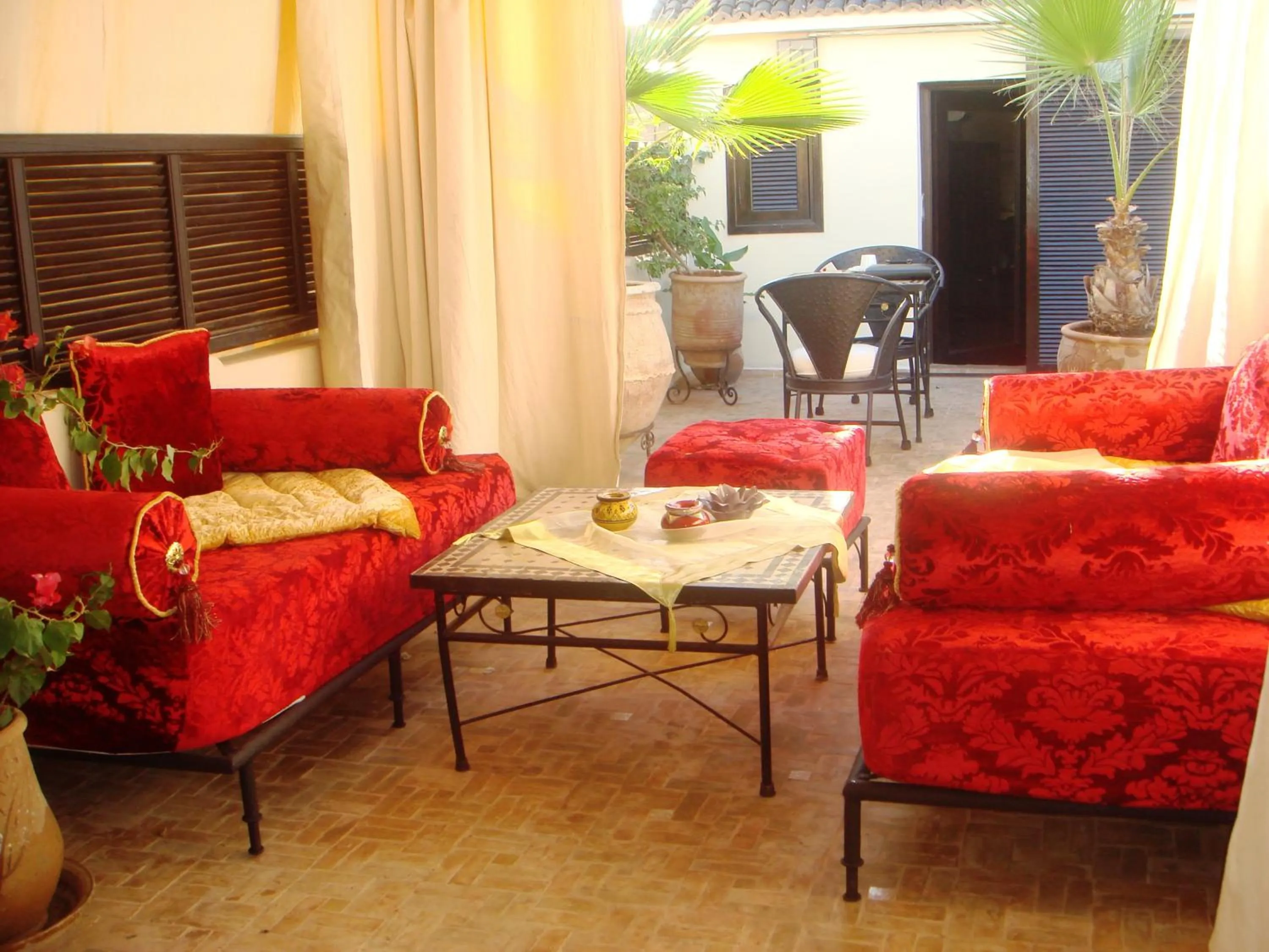 Lobby or reception in Riad Diana