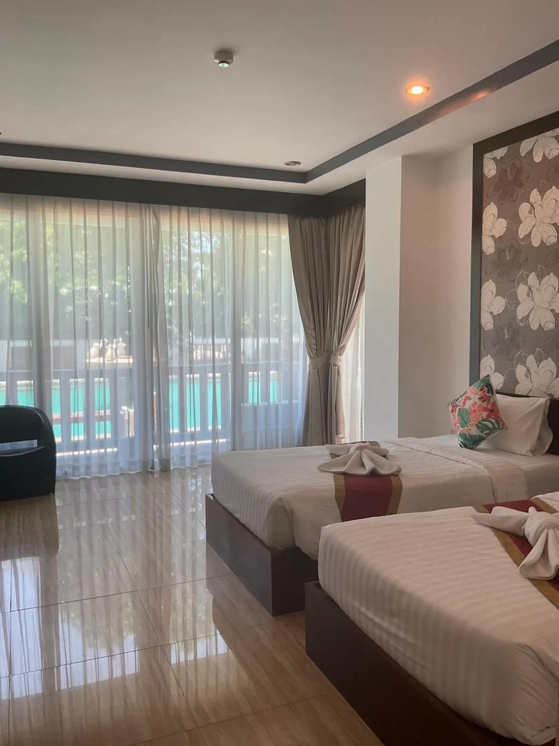 Bed in The Sand Beach Pattaya