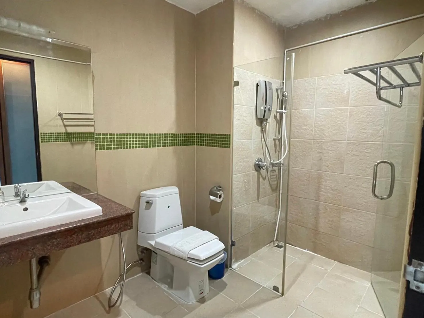 Shower in The Sand Beach Pattaya