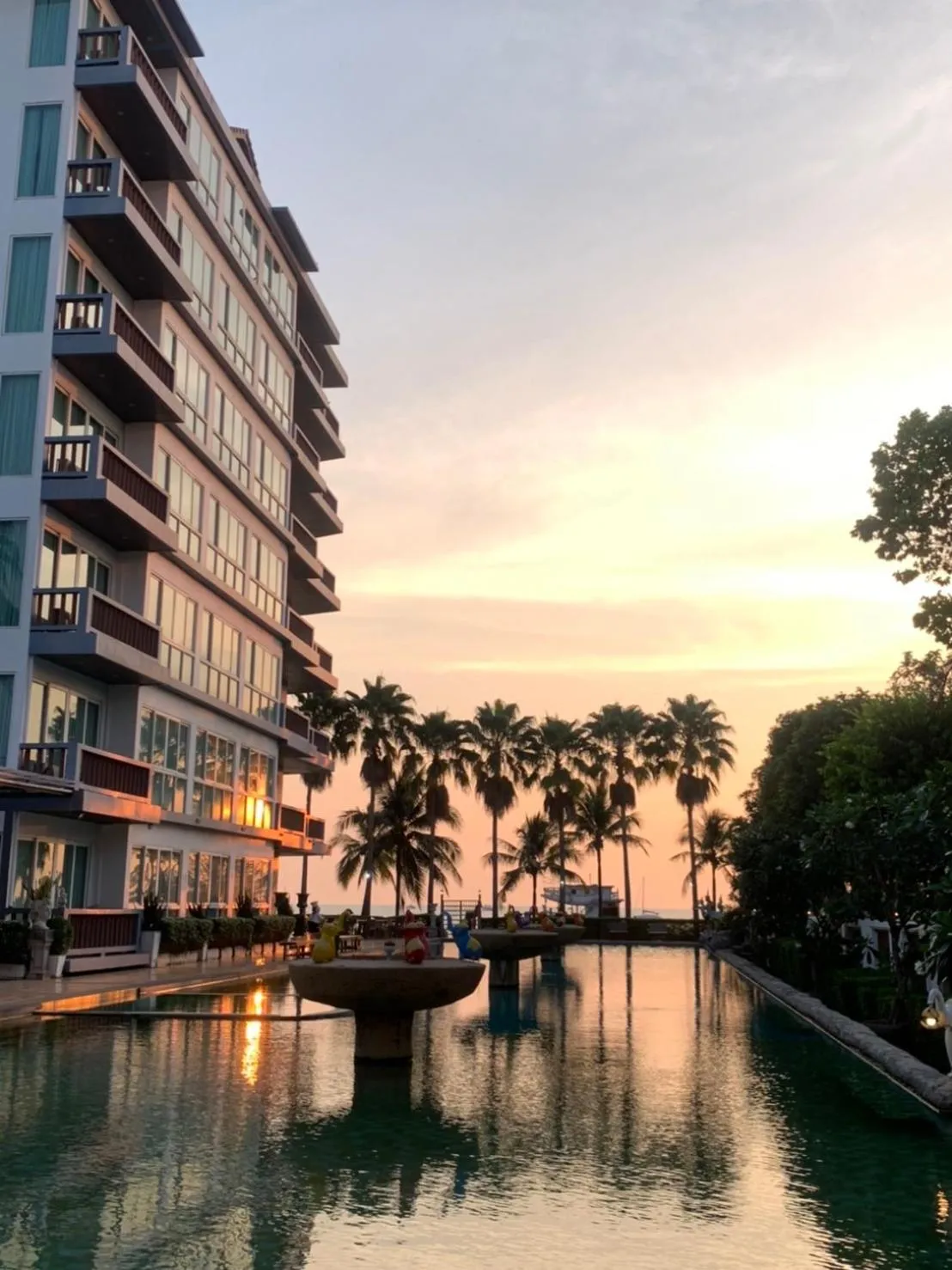 Property building in The Sand Beach Pattaya