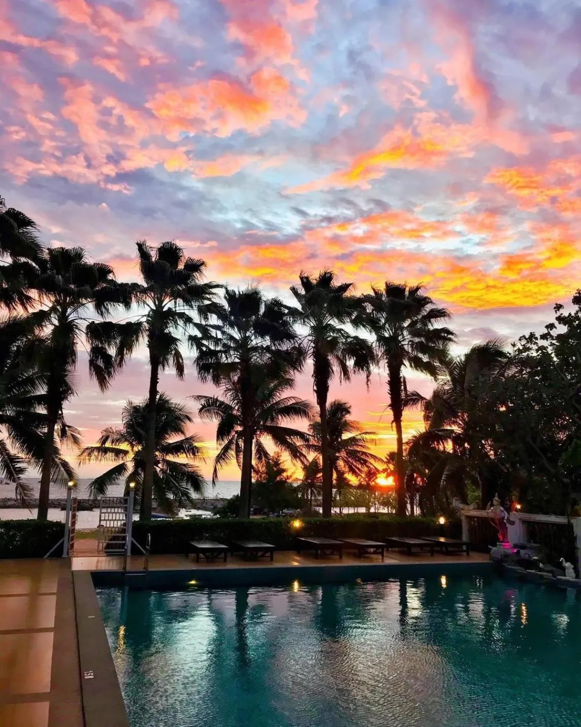 Balcony/Terrace in The Sand Beach Pattaya