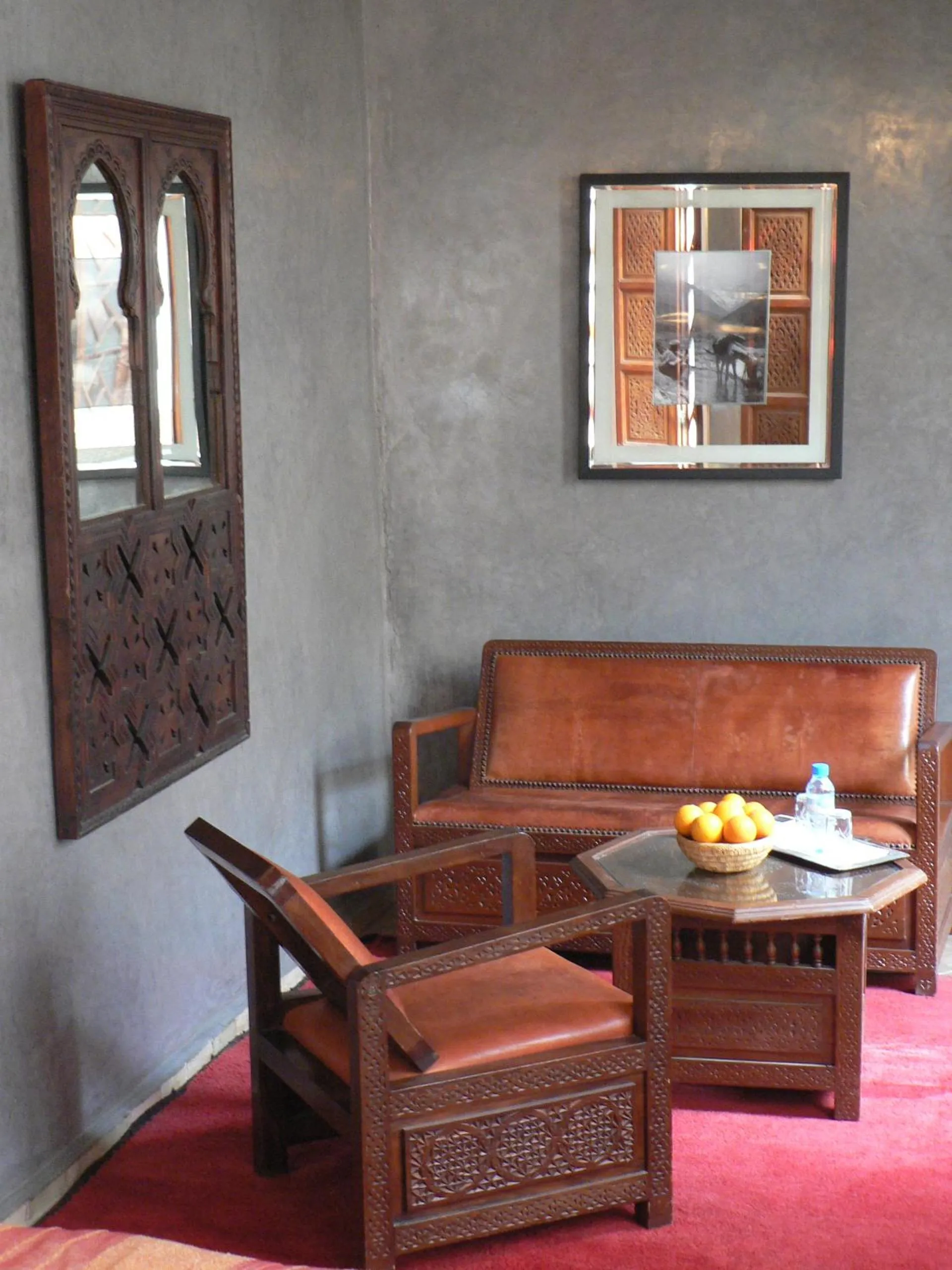 Seating area in Riad Dar Zaya