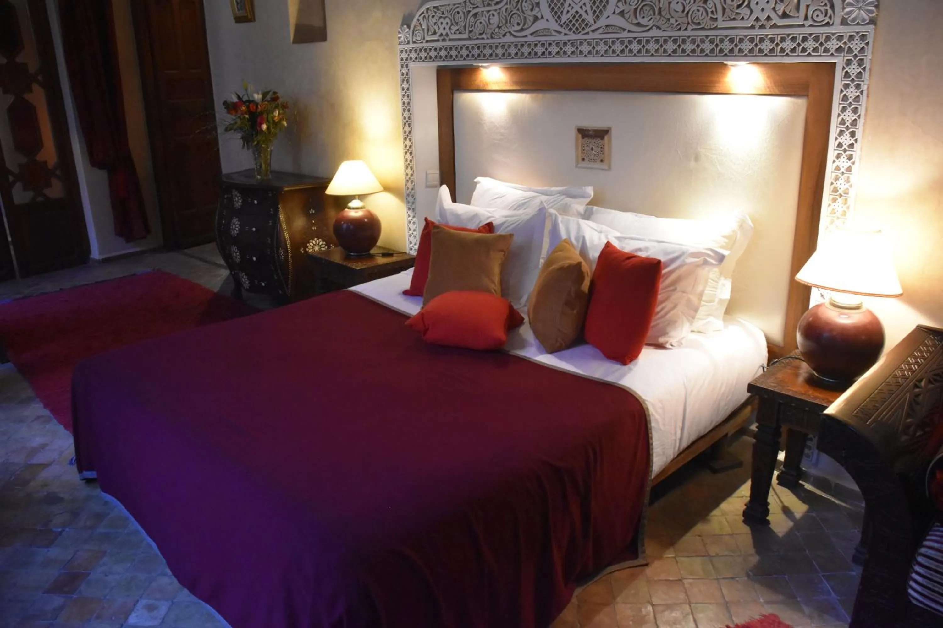 Bed in Riad Dar Zaya