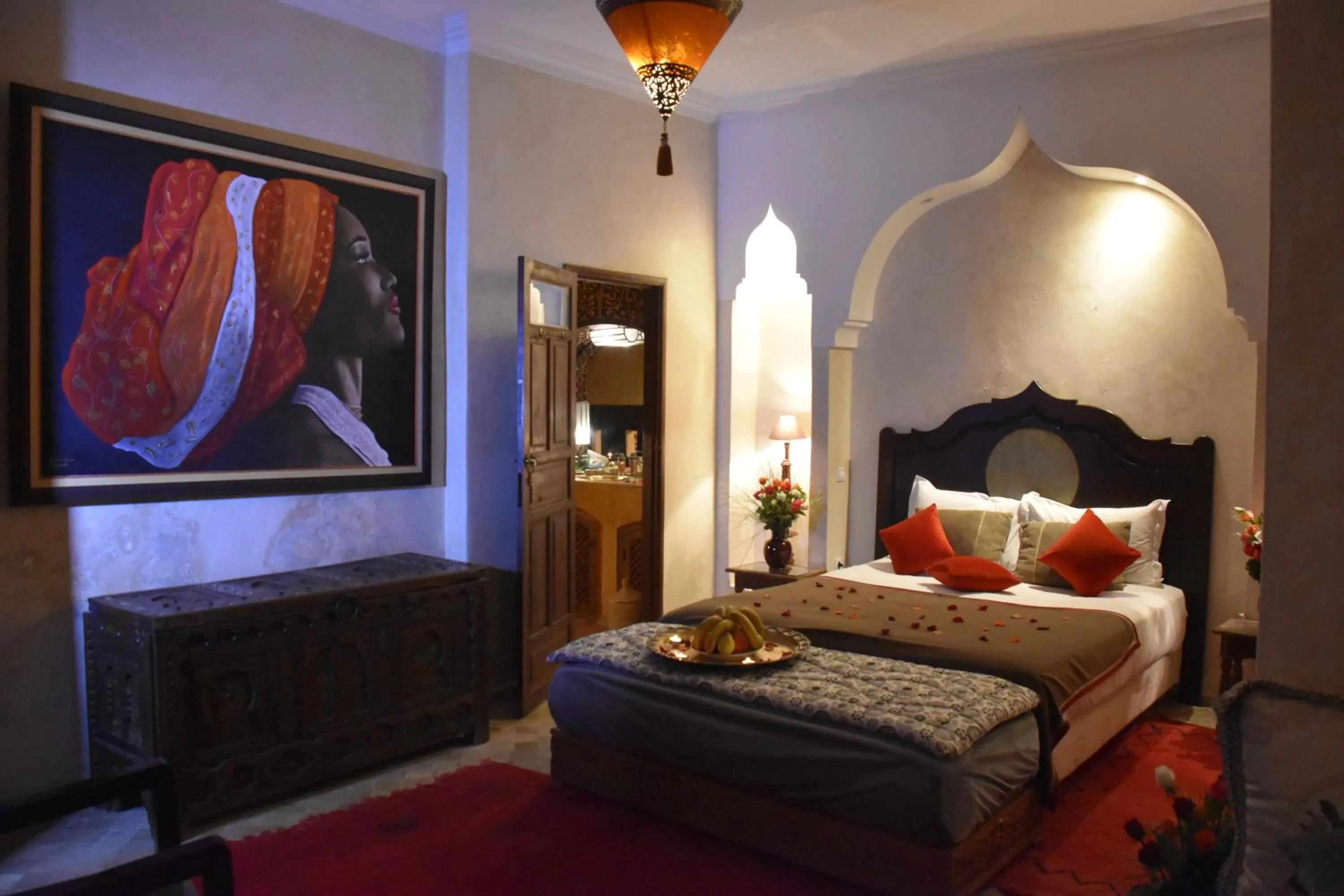 Bed in Riad Dar Zaya