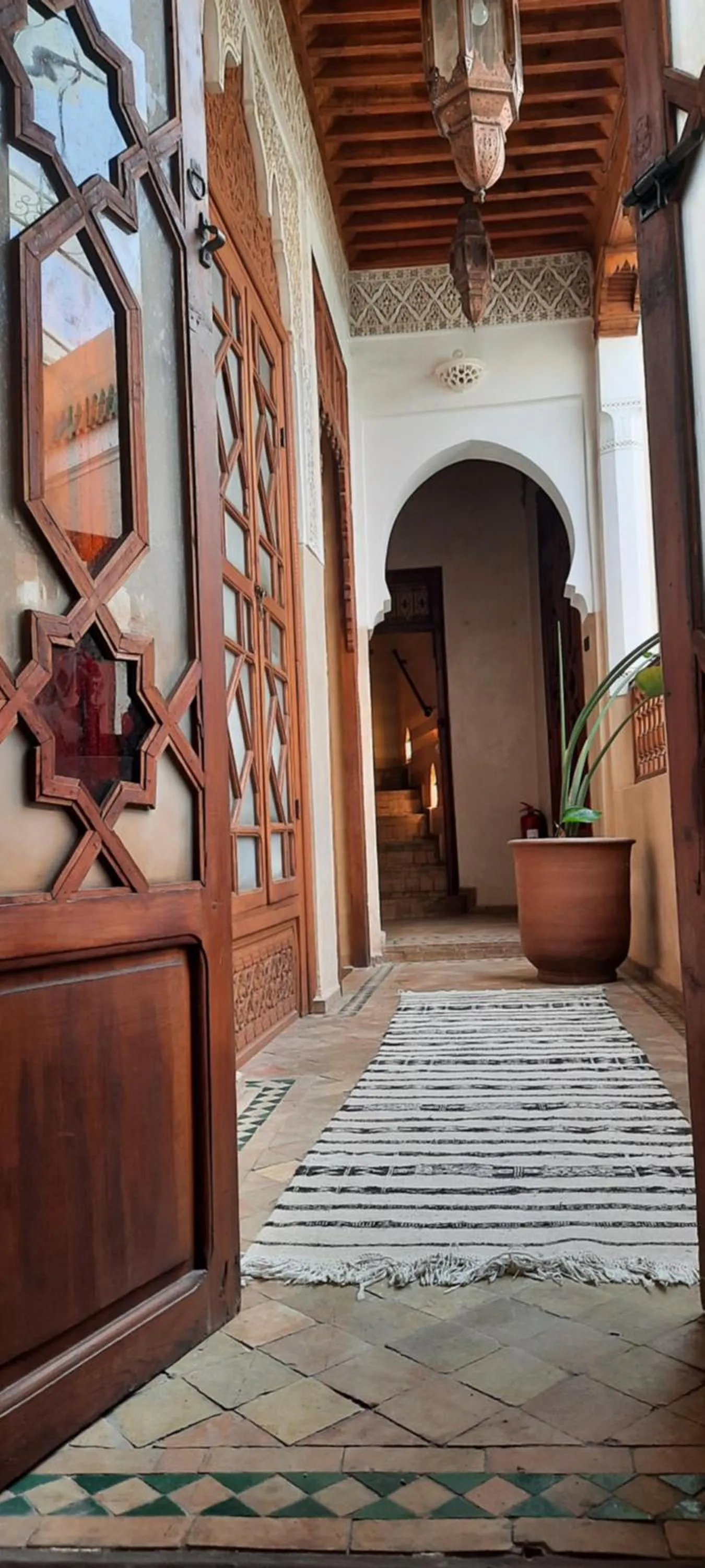 Balcony/Terrace in Riad Dar Zaya