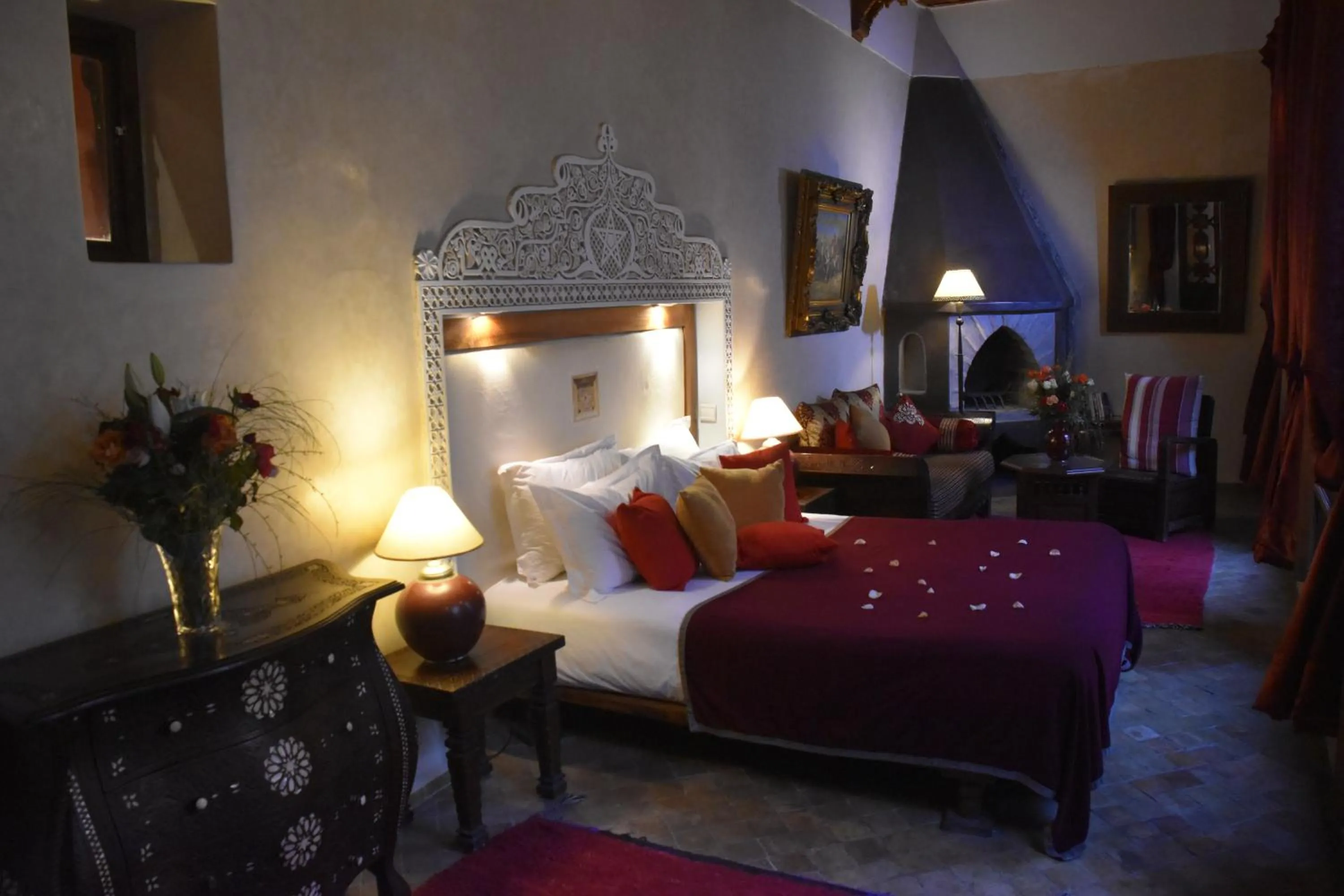 Bed in Riad Dar Zaya