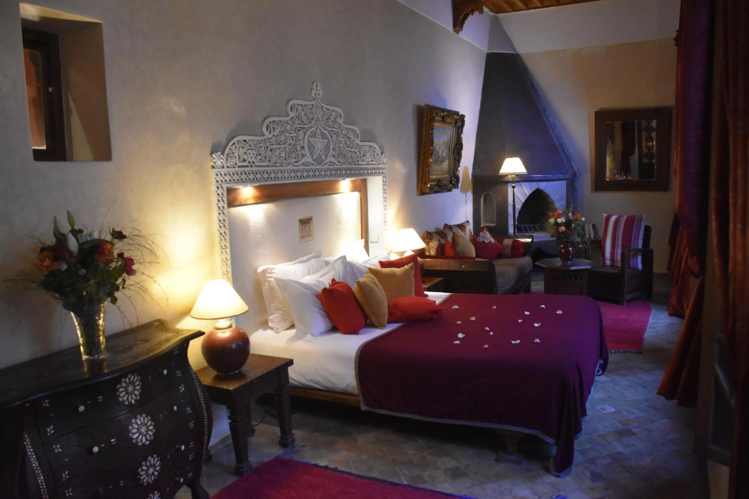 Bed in Riad Dar Zaya