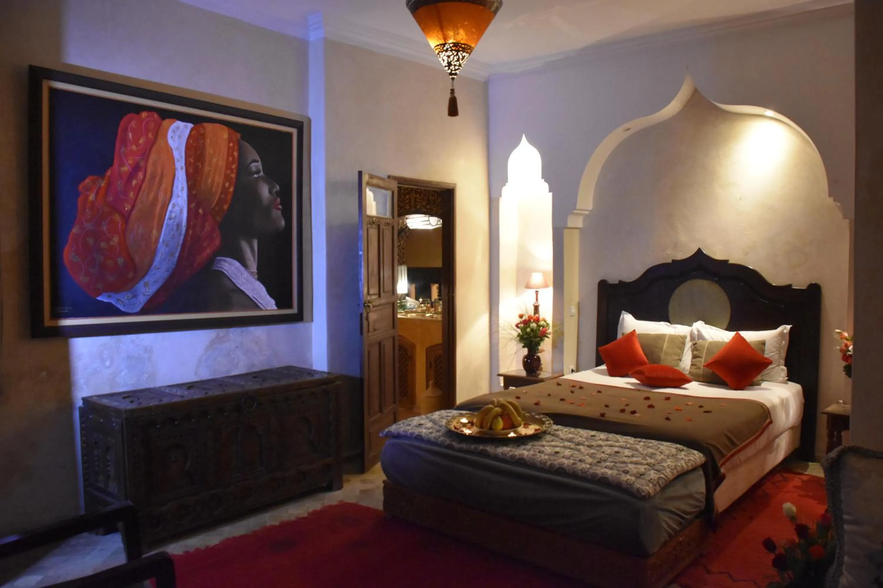Bed in Riad Dar Zaya