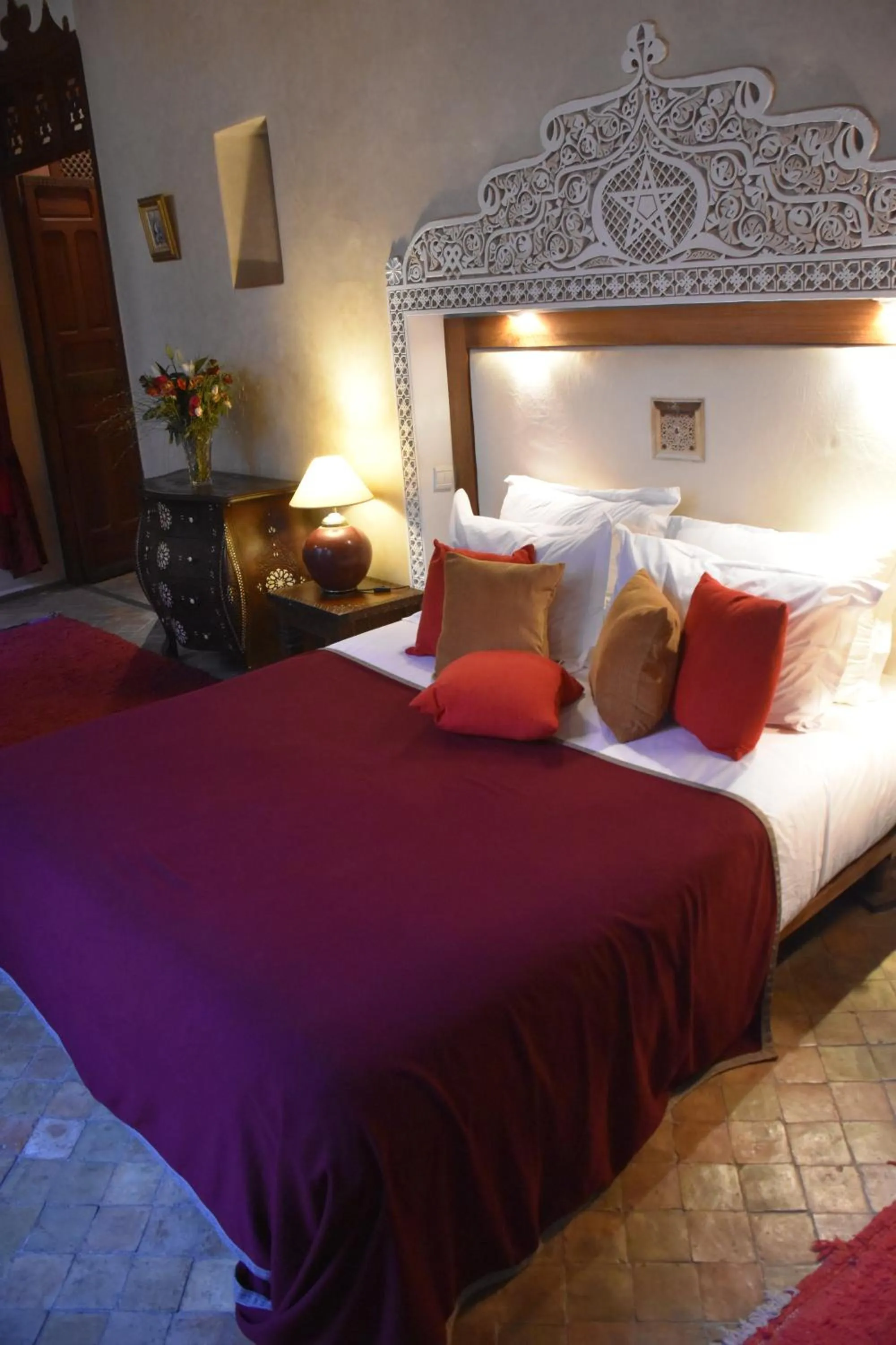 Bed in Riad Dar Zaya