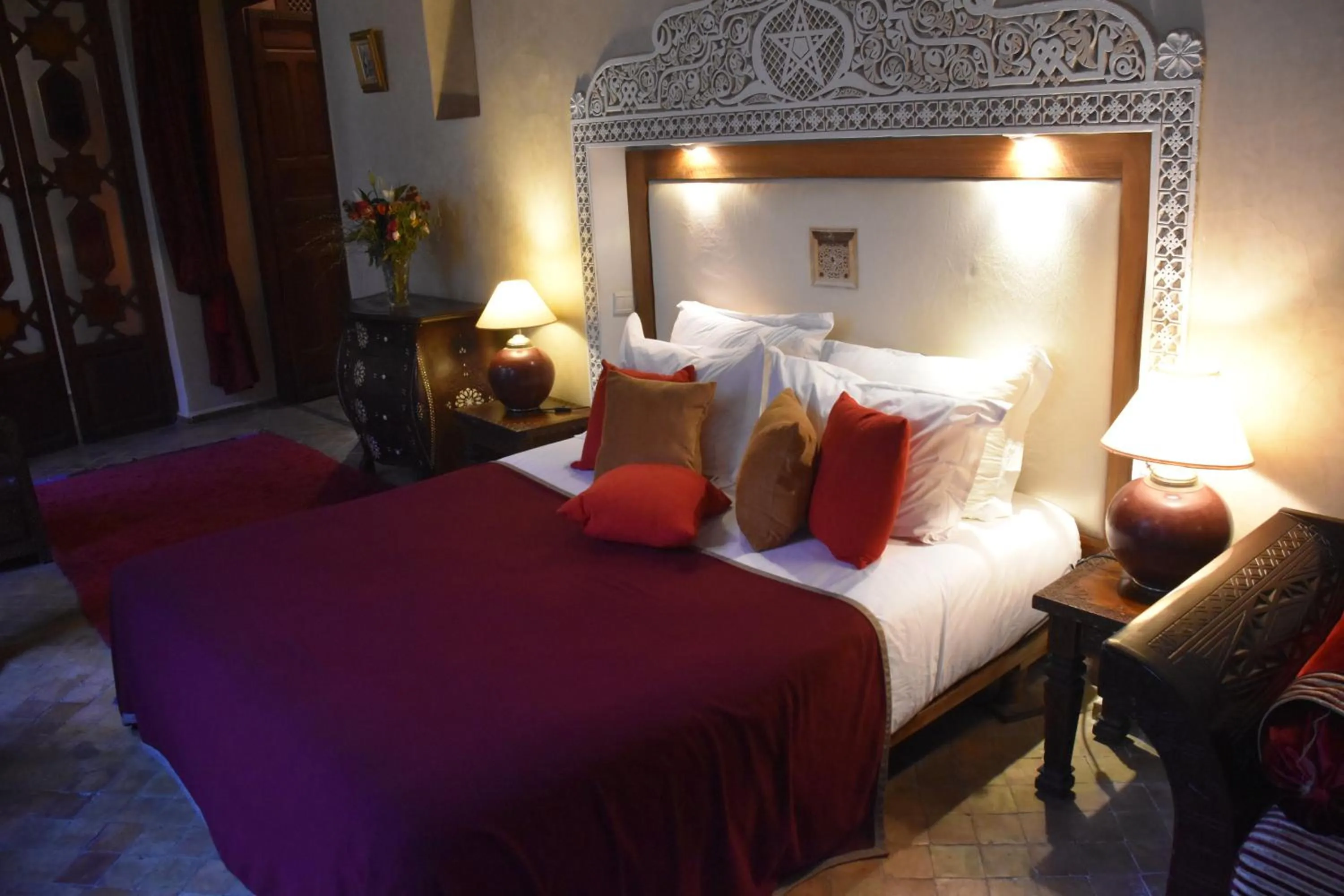 Bed in Riad Dar Zaya