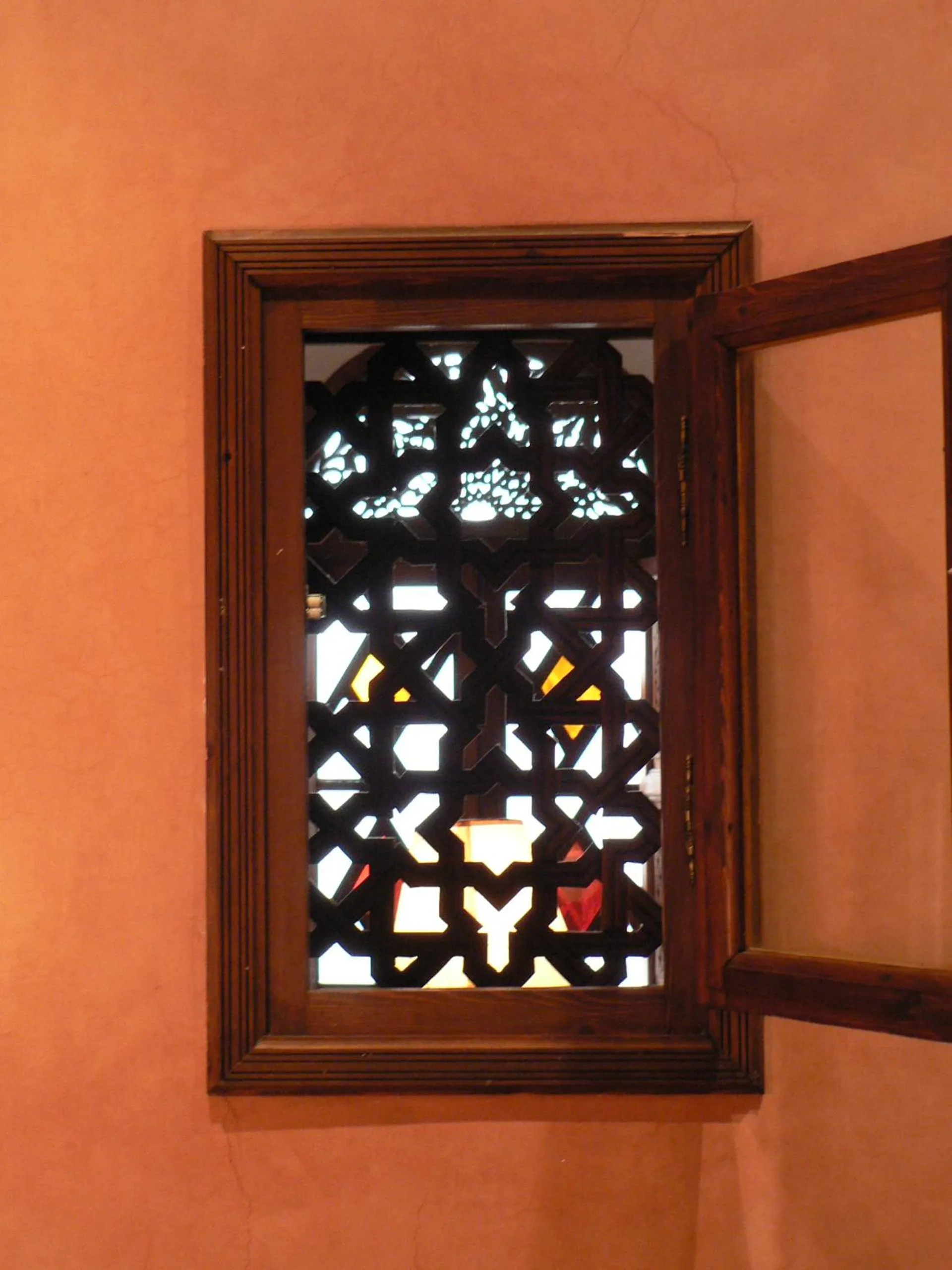 Decorative detail in Riad Dar Zaya