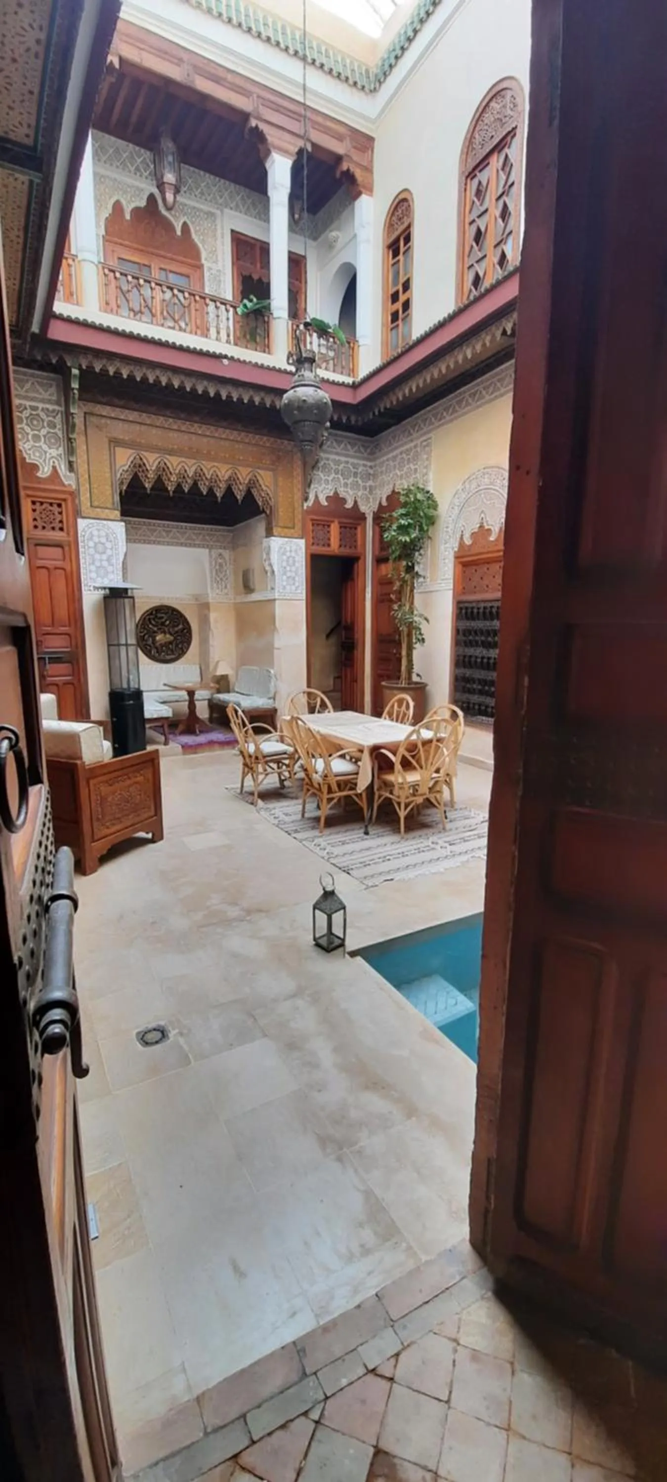 Patio in Riad Dar Zaya