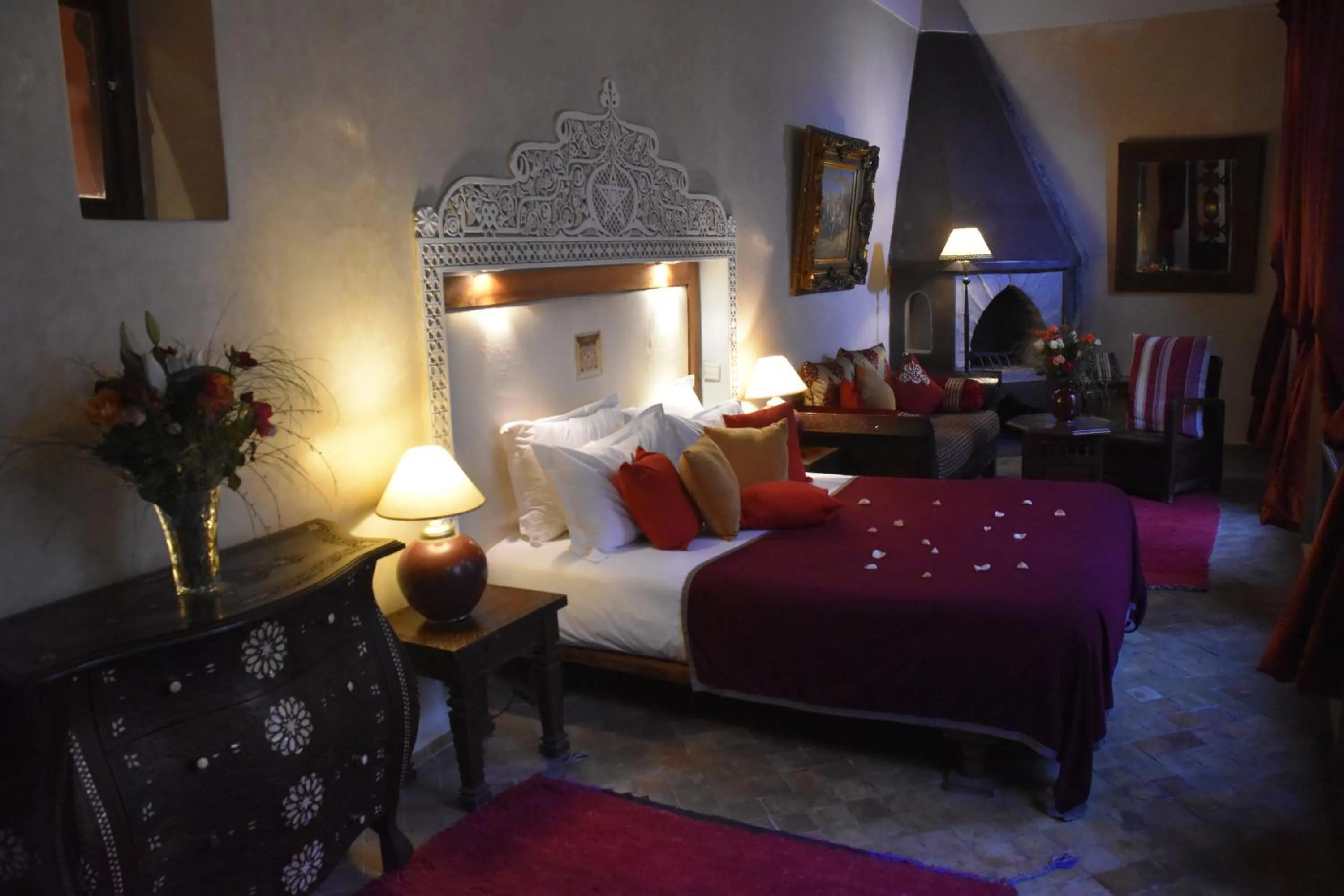 Bed in Riad Dar Zaya