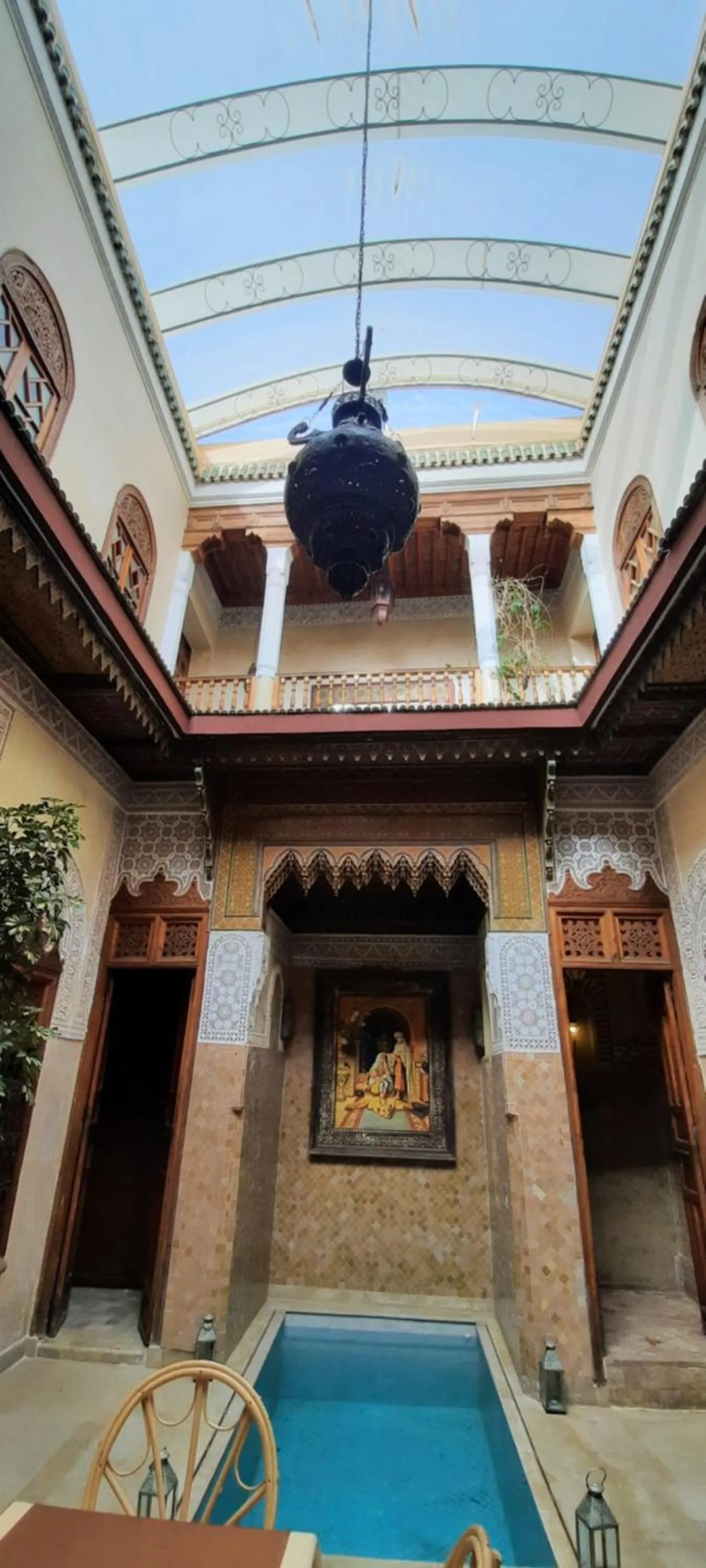 Pool view in Riad Dar Zaya