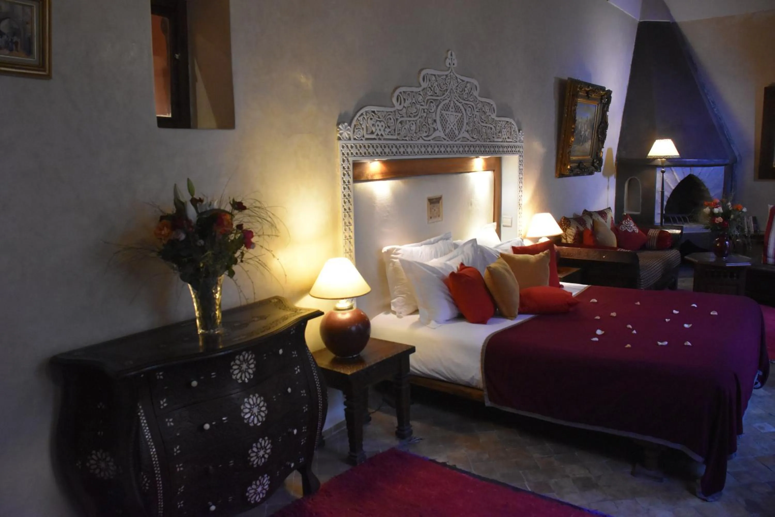 Bed in Riad Dar Zaya