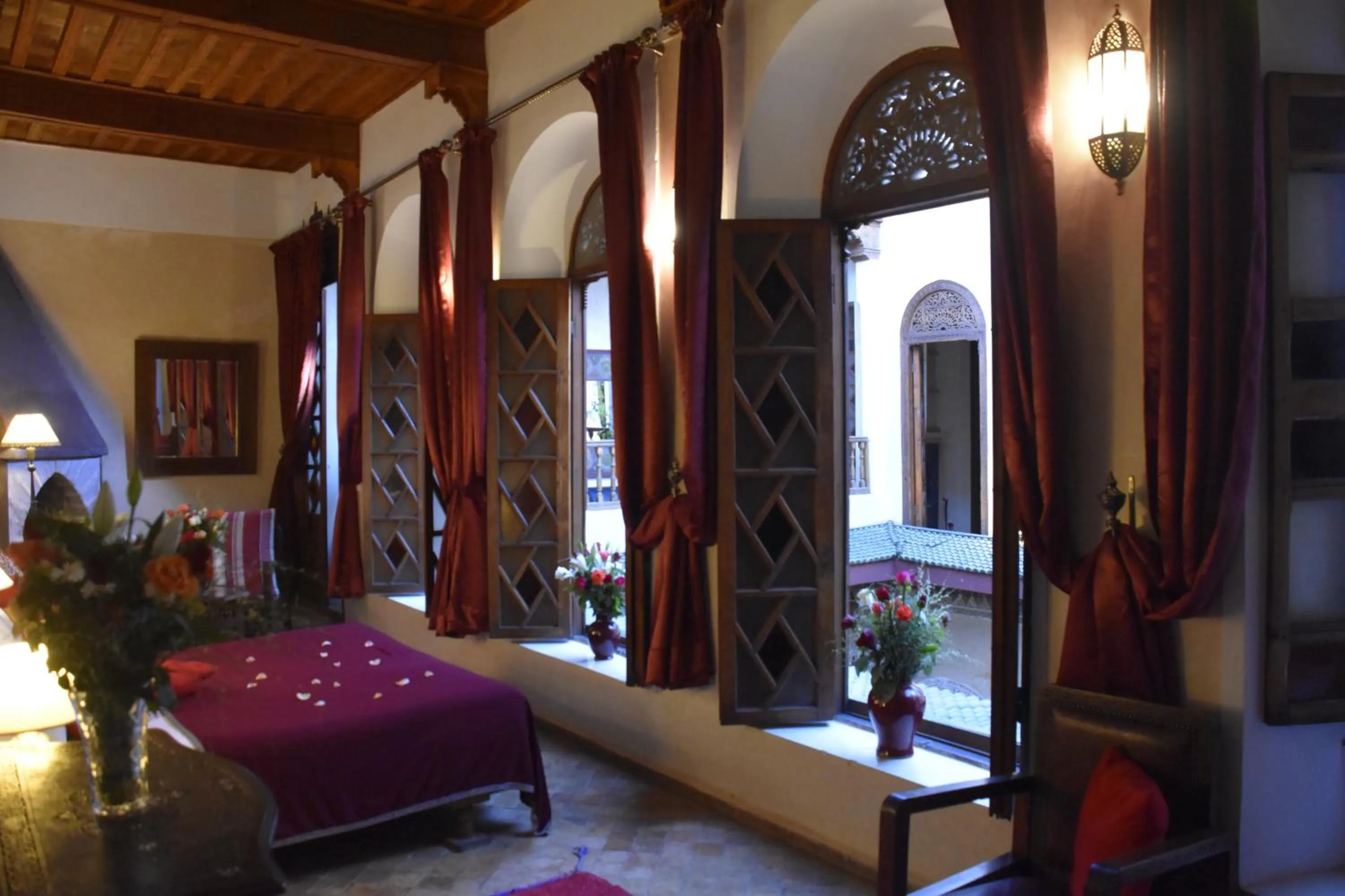 Bed in Riad Dar Zaya