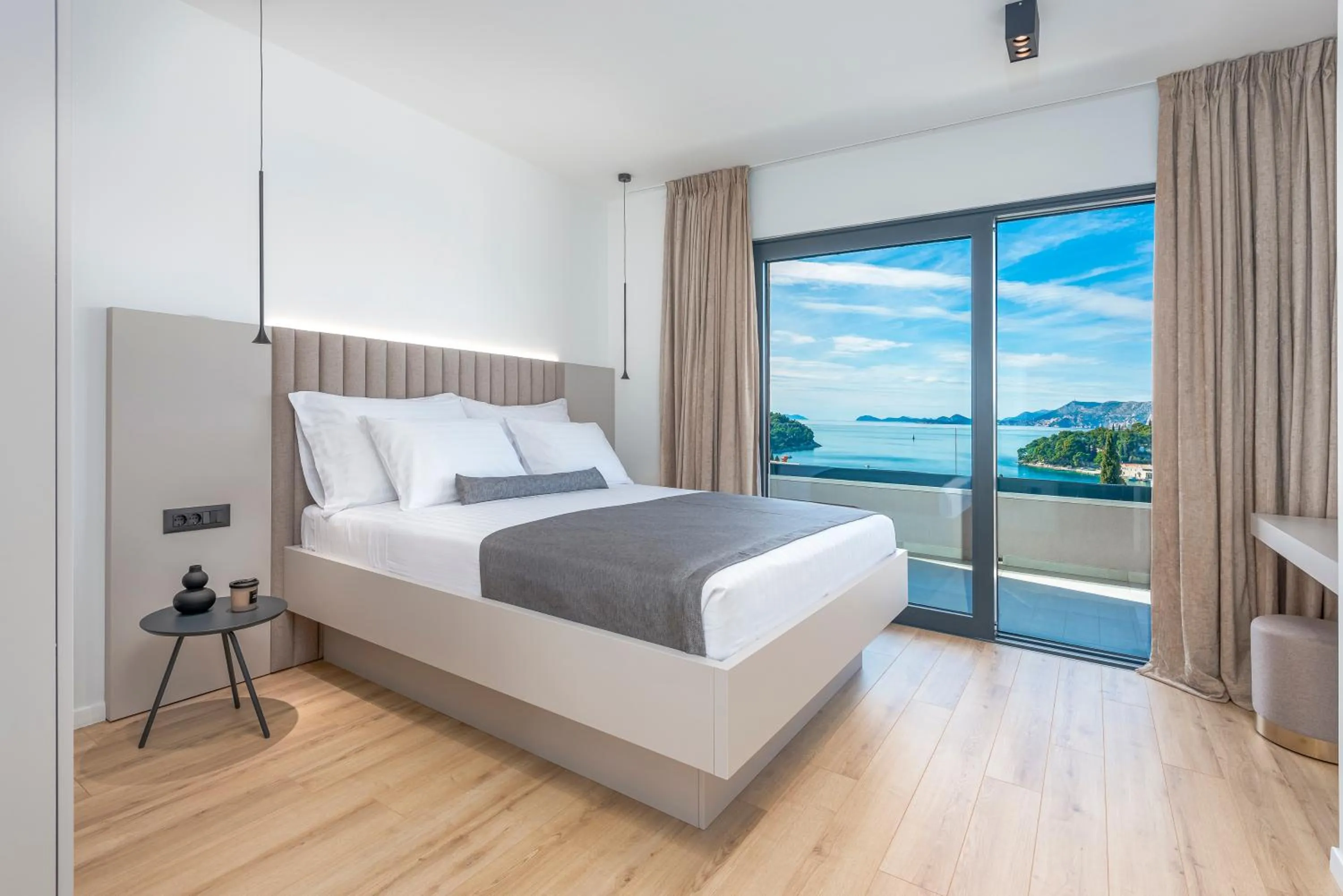 Bed in "Villa AnMari" The Cavtat View Residence