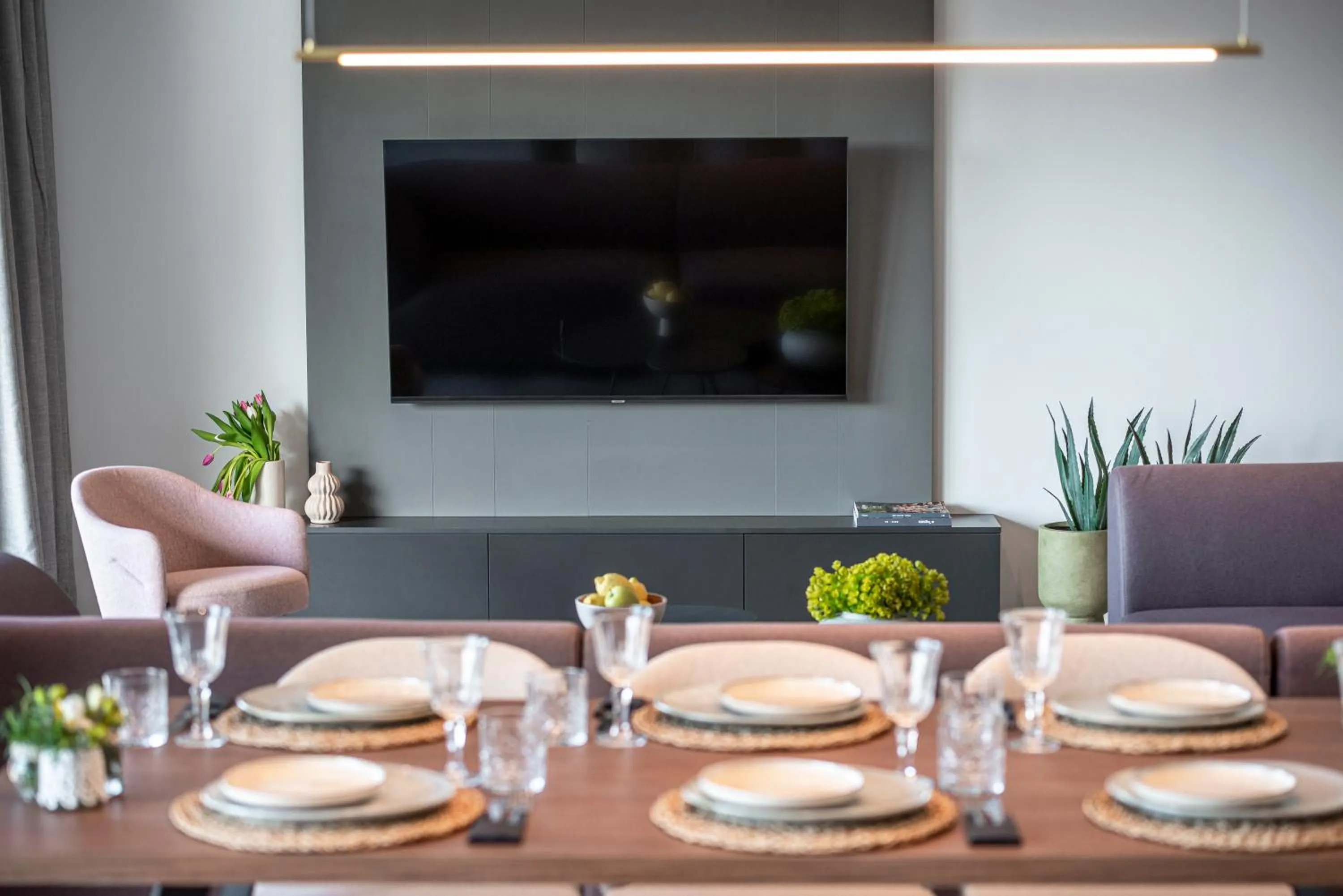 Communal lounge/ TV room in "Villa AnMari" The Cavtat View Residence