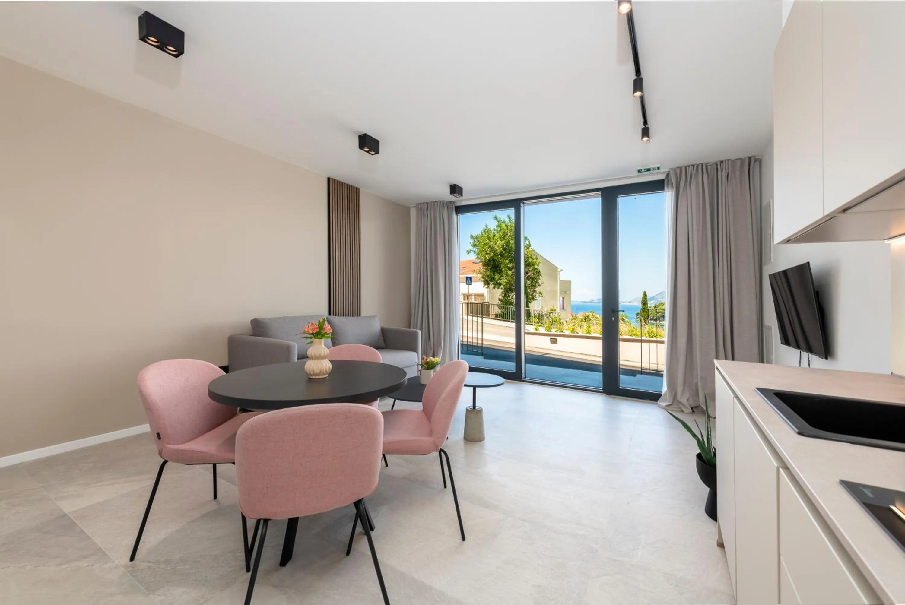 TV and multimedia in "Villa AnMari" The Cavtat View Residence