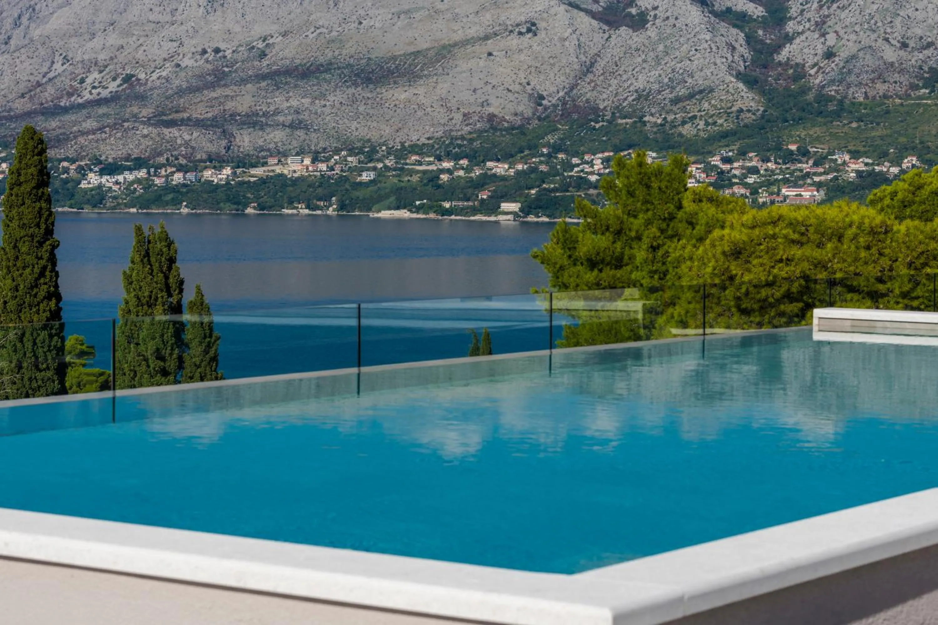 Pool view in "Villa AnMari" The Cavtat View Residence