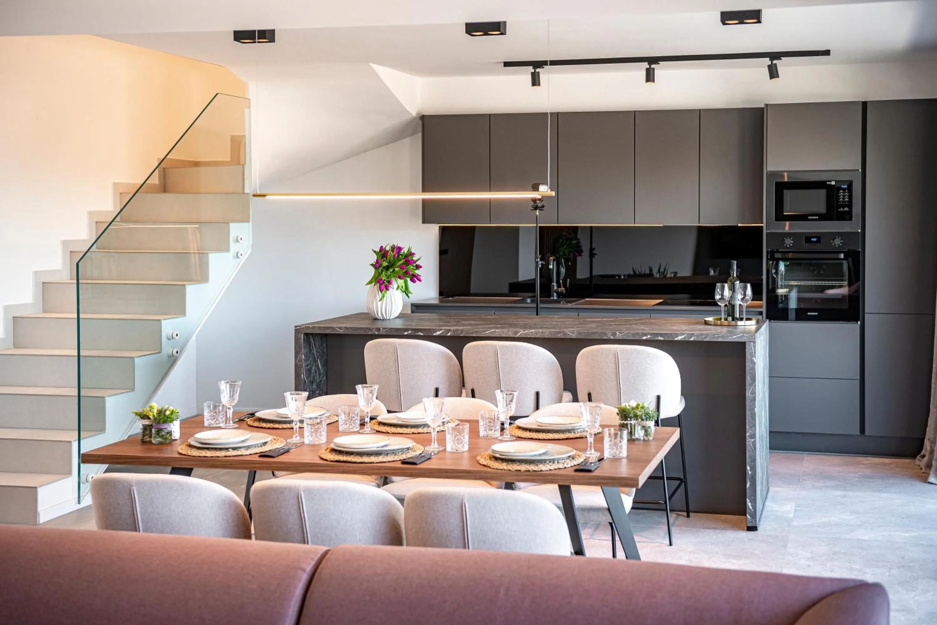 Kitchen or kitchenette in "Villa AnMari" The Cavtat View Residence