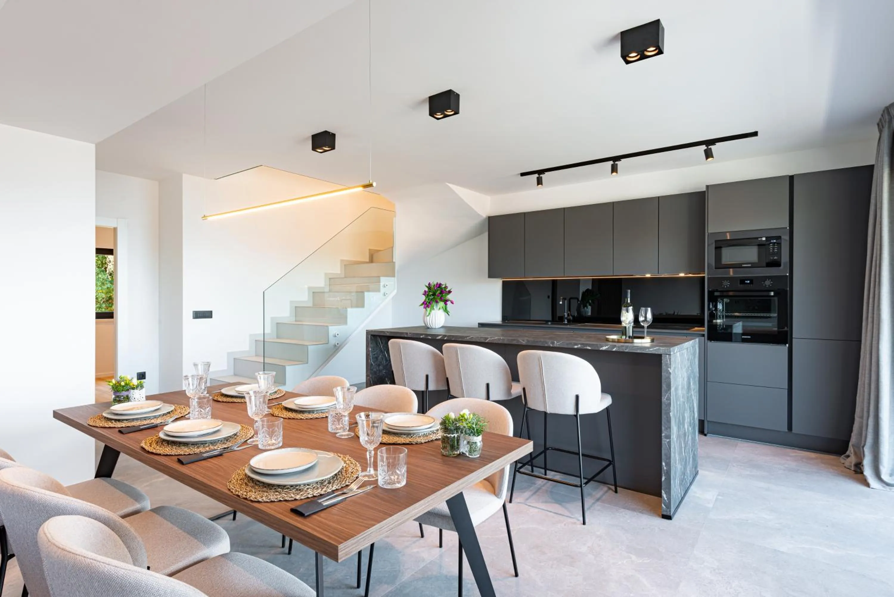 Living room in "Villa AnMari" The Cavtat View Residence