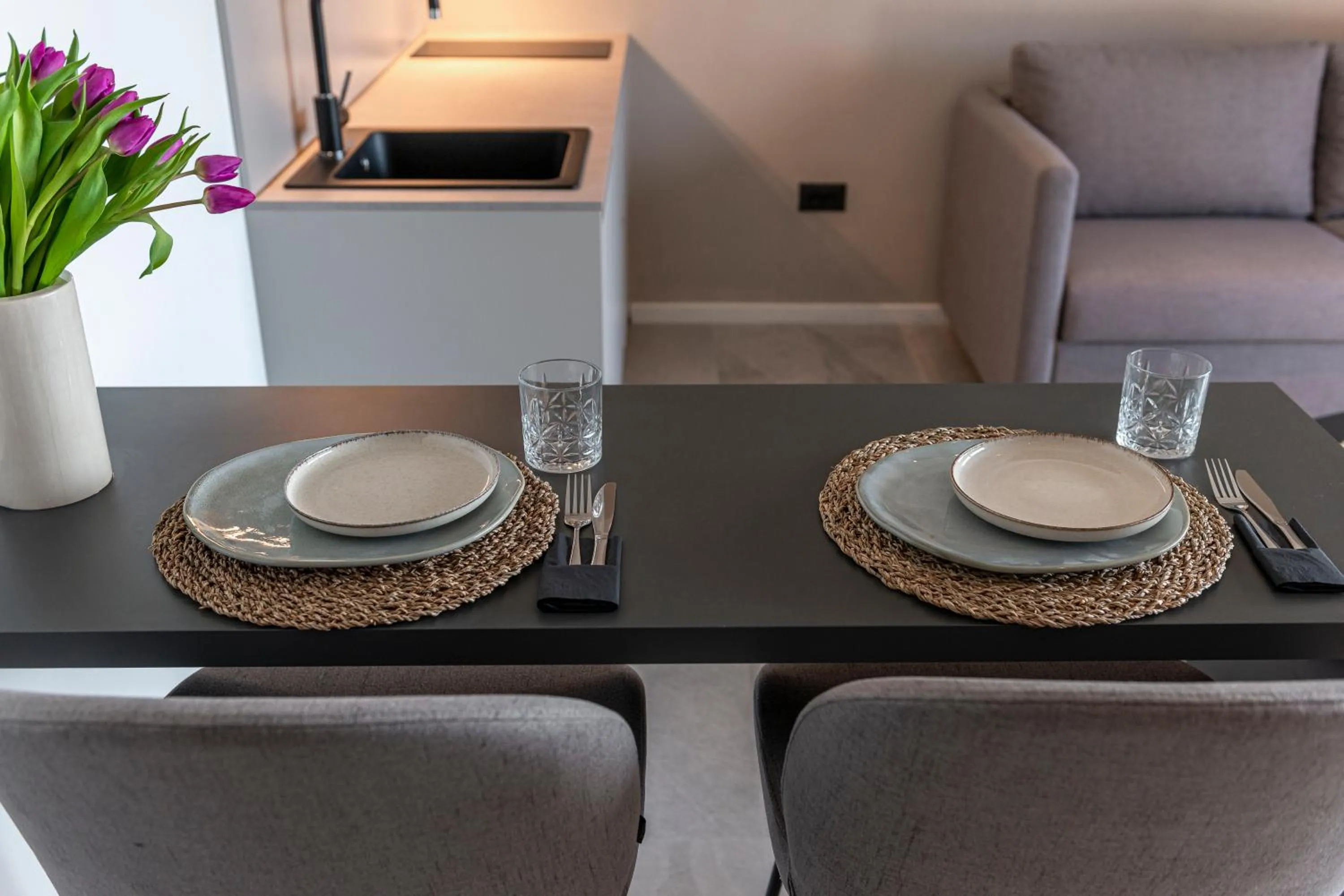 Living room in "Villa AnMari" The Cavtat View Residence