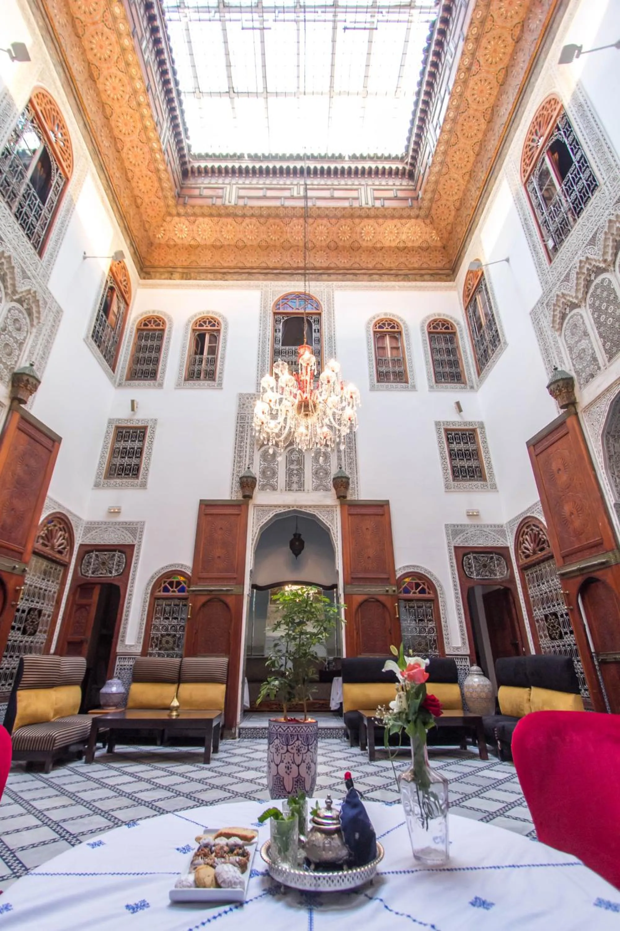 Patio in Riad Fez Yamanda